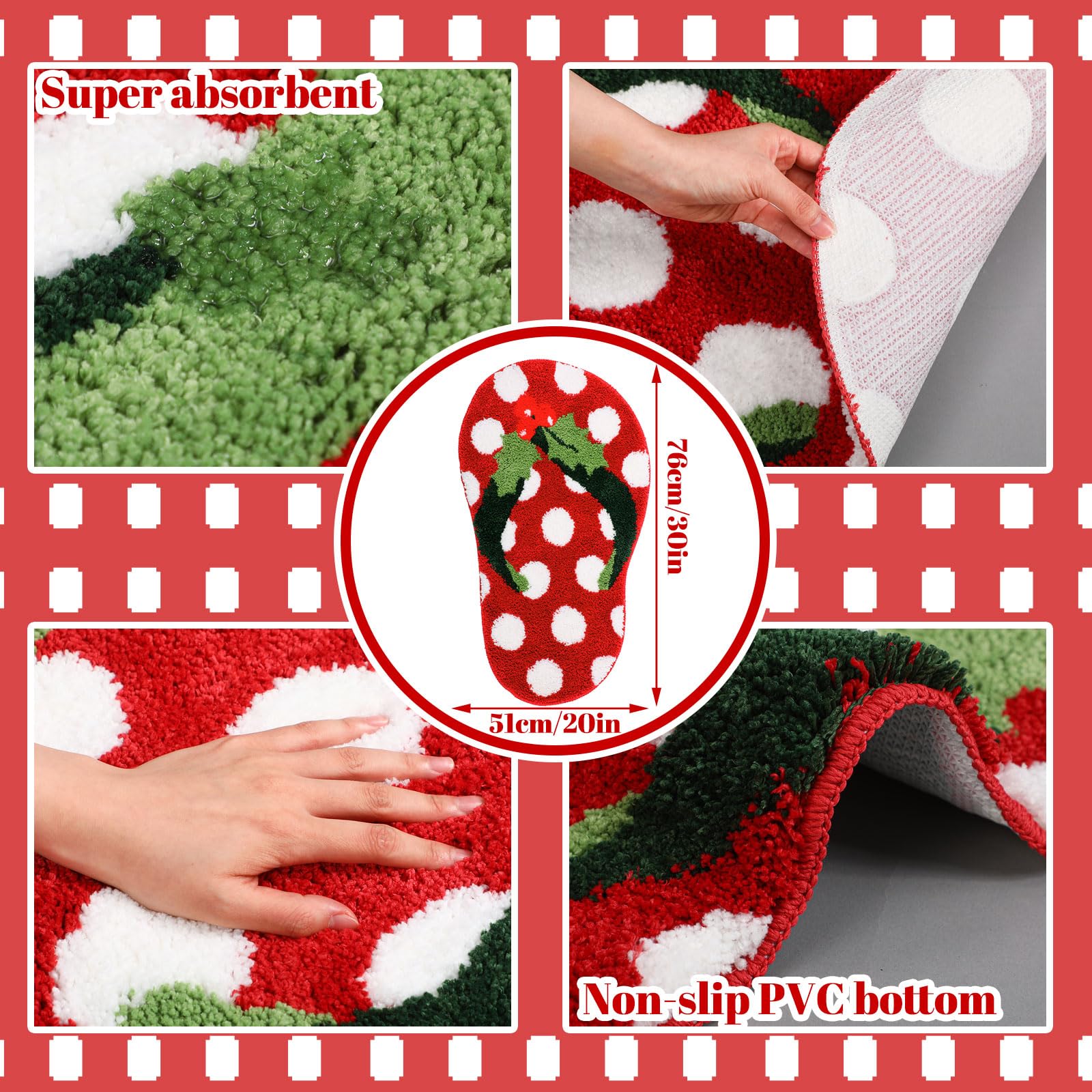 Flower Shower Mat Summer Bathroom Rug Flower Shape Shower Mat Door Cute Bath Summer Bathroom Decoratio Non Slip Washable Bath Rug