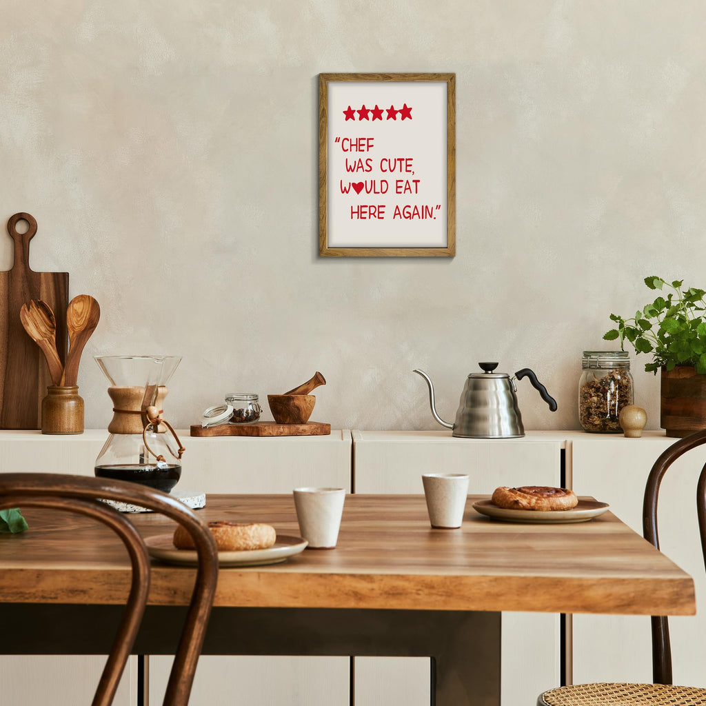 Chef Kitchen Art, Funny Quotes Wall Art