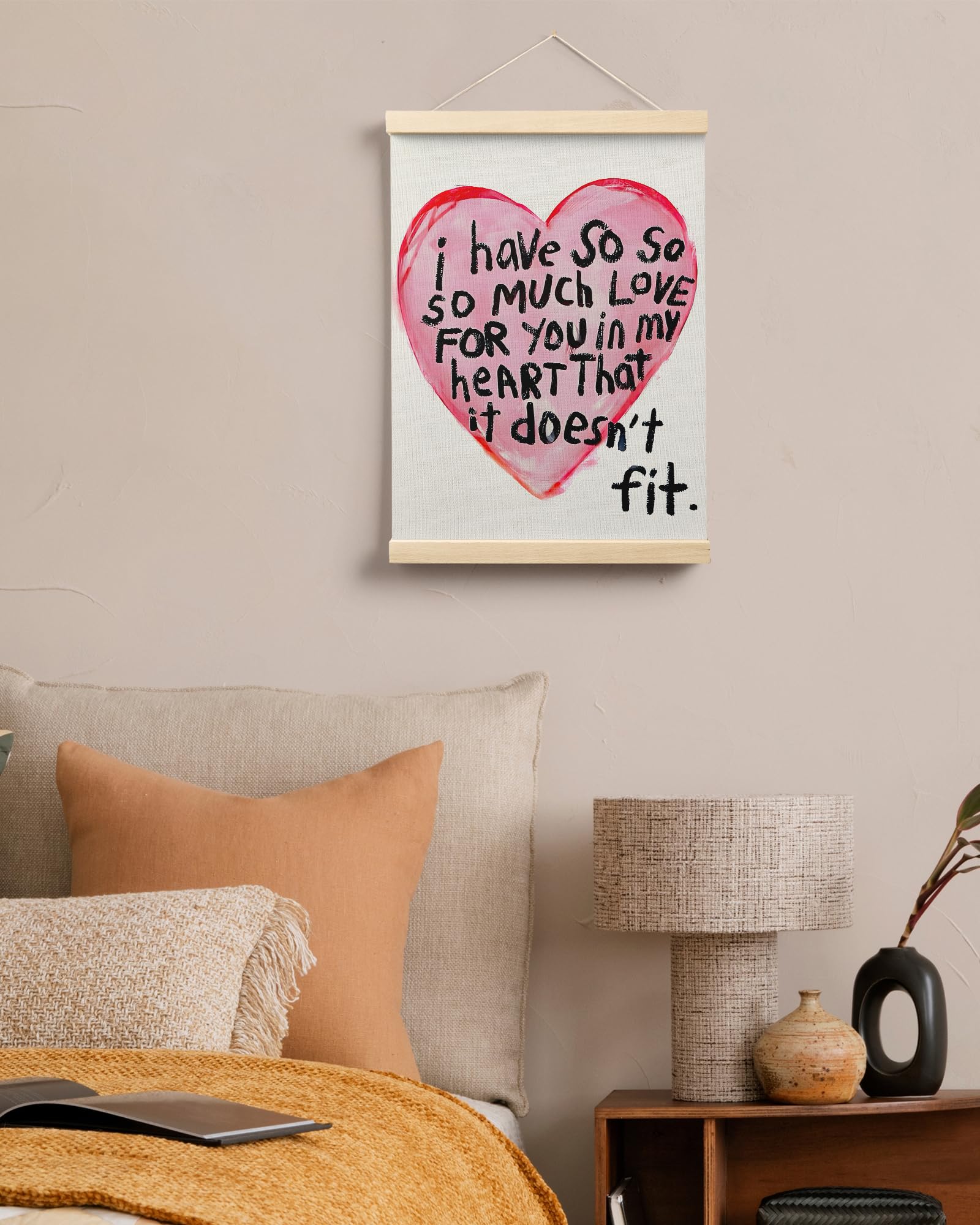 Trendy Preppy Poster Hanger Frame, Aesthetic Wall Art Decor