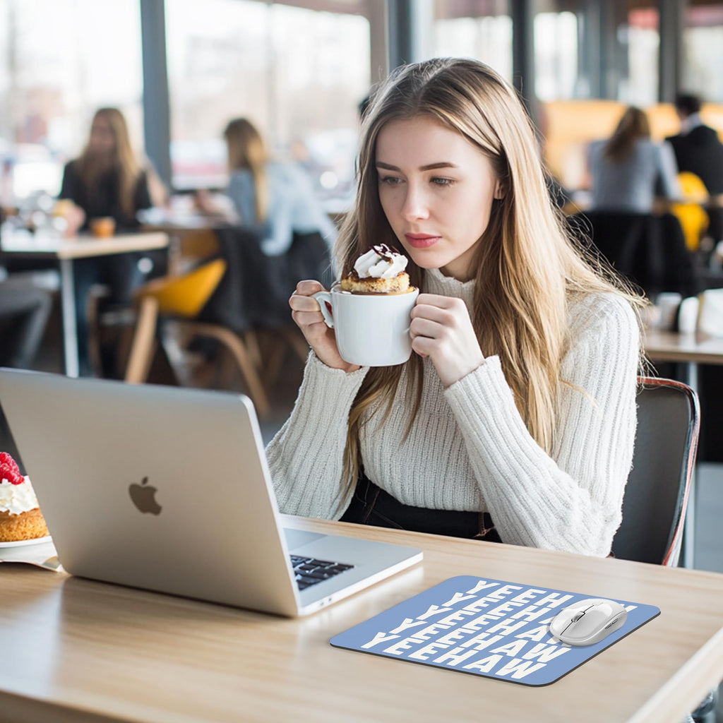 Coquette Mouse Pad, 9.5x8 Inches