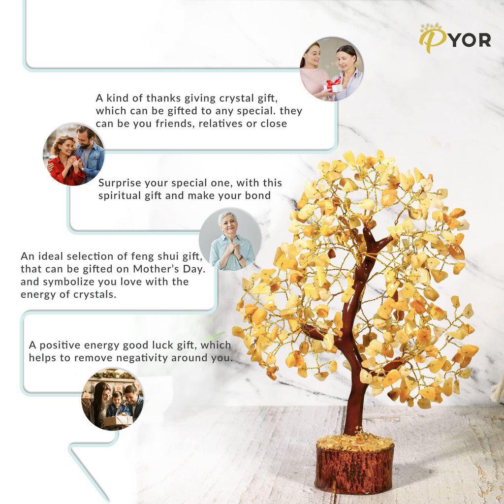 Rose Quartz Crystals Good Luck Money Tree