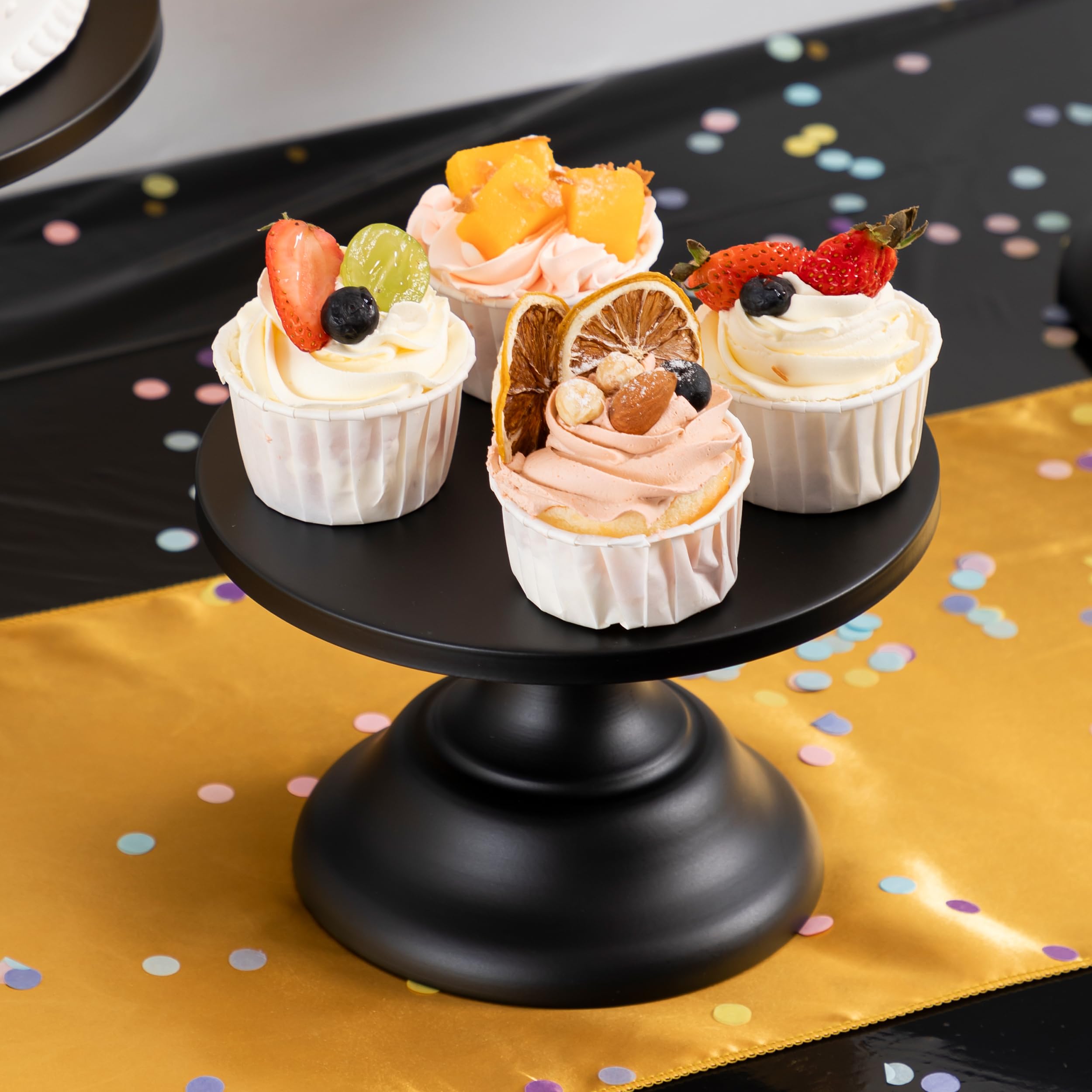 Cake Stand, Cake Stand Set Disc Diameter 8" 10" 12", Perfect Dessert Table Display Set, 3 Pcs