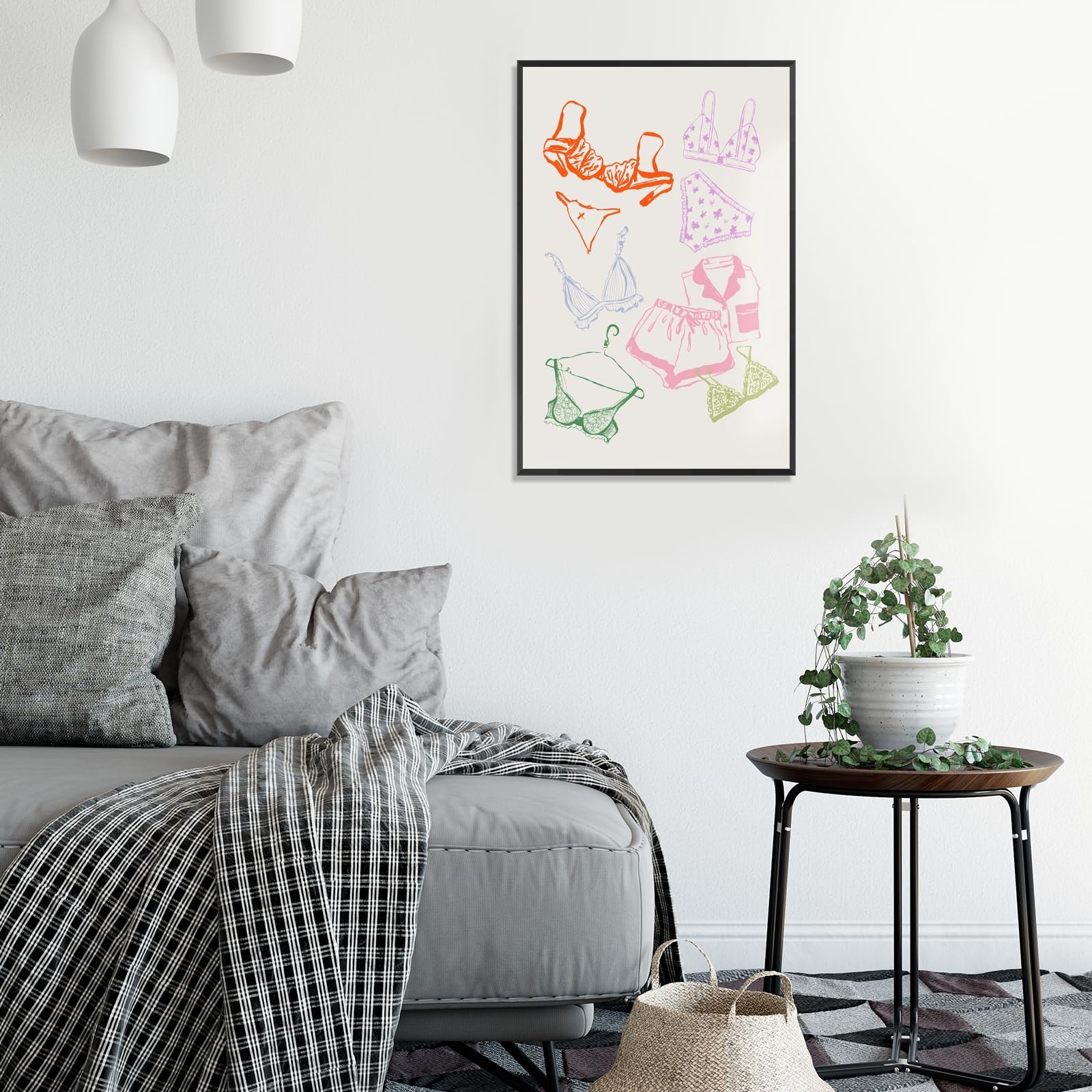 Ocean Inspired Aesthetic Print Coquette Wall Art Fun and Cute Decor