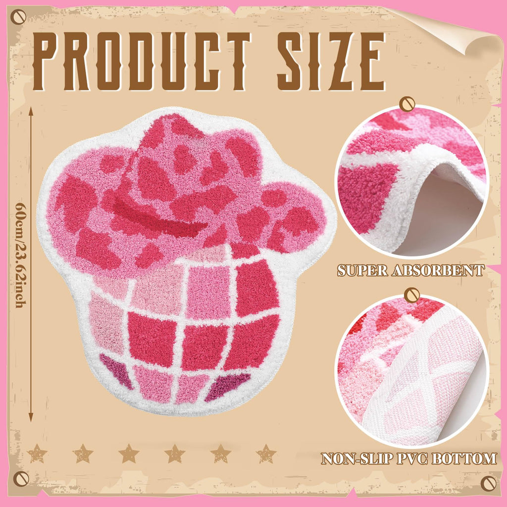 Flower Shower Mat Summer Bathroom Rug Flower Shape Shower Mat Door Cute Bath Summer Bathroom Decoratio Non Slip Washable Bath Rug