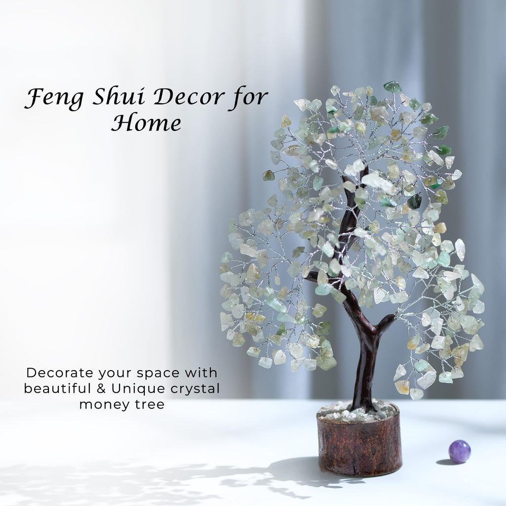 Rose Quartz Crystals Good Luck Money Tree