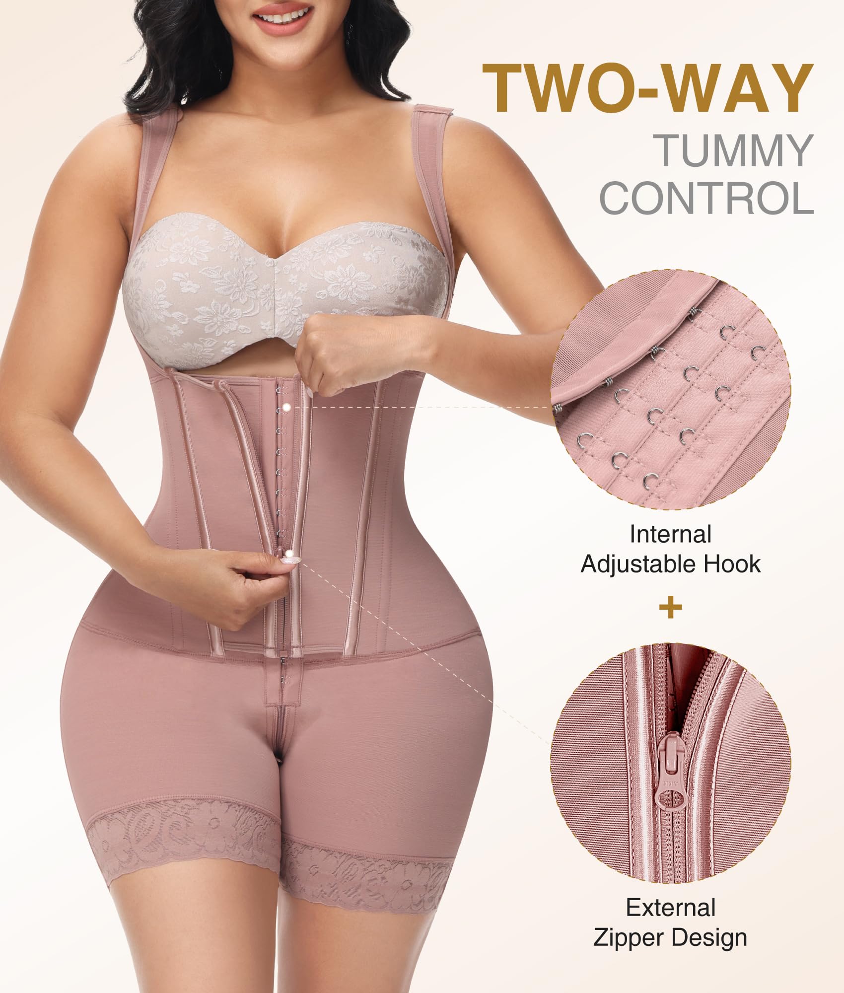 Shapewear Tummy Control Body Shaper Girdles Post Surgery Compression Garment