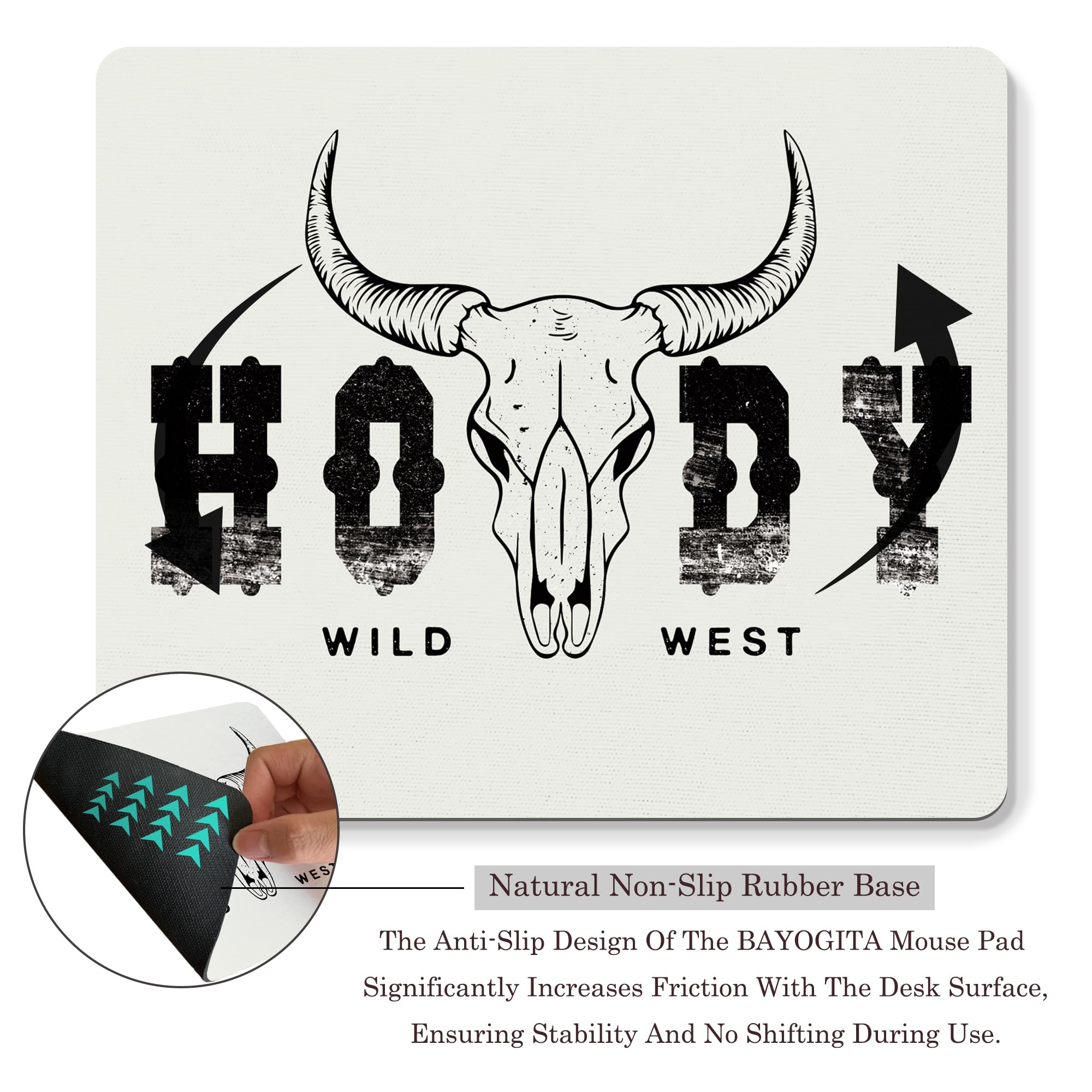 Coquette Mouse Pad, 9.5x8 Inches