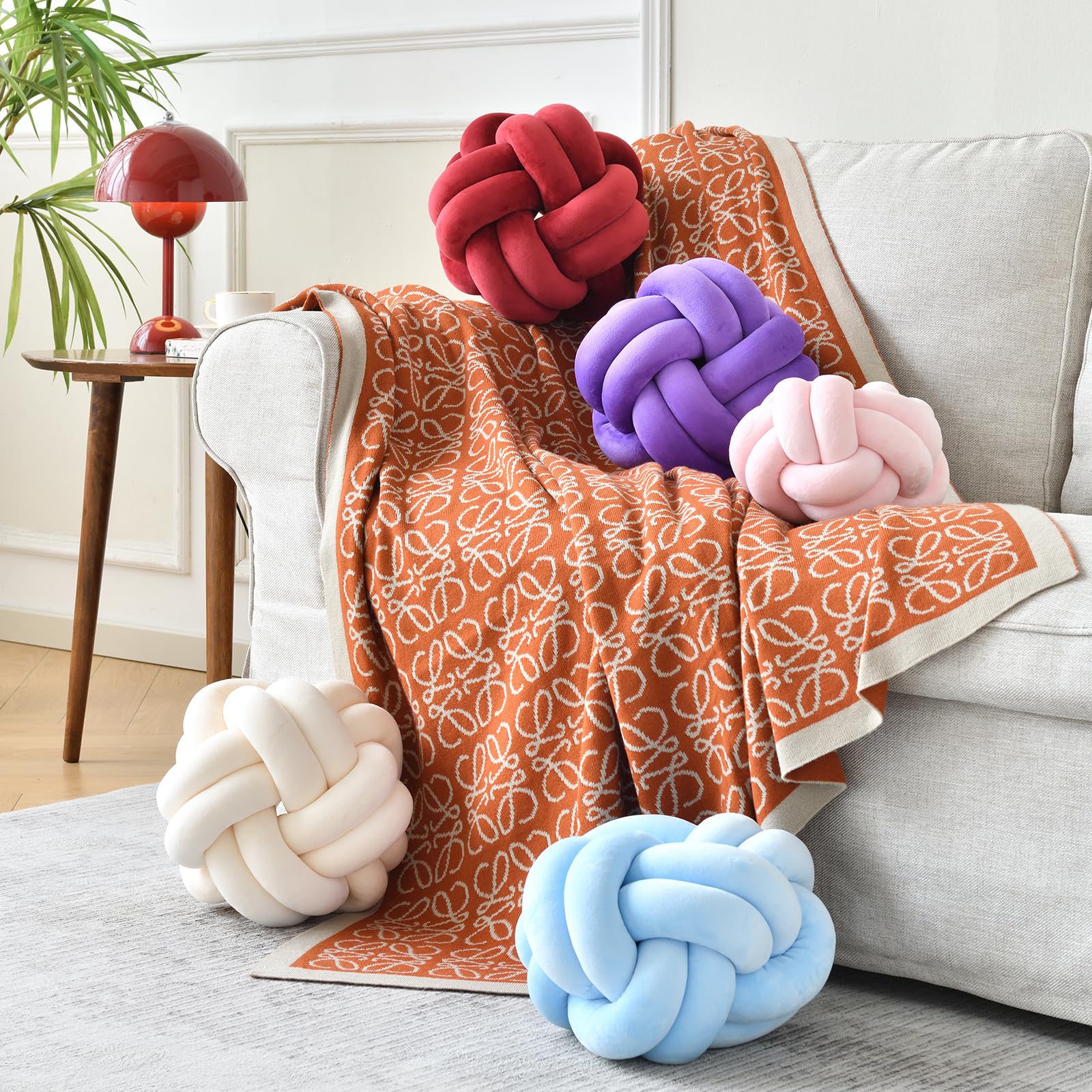 Seashell Decorative Pillow â€?Soft Clam-Shaped Cushion for Sofa, Bed, or Living Room