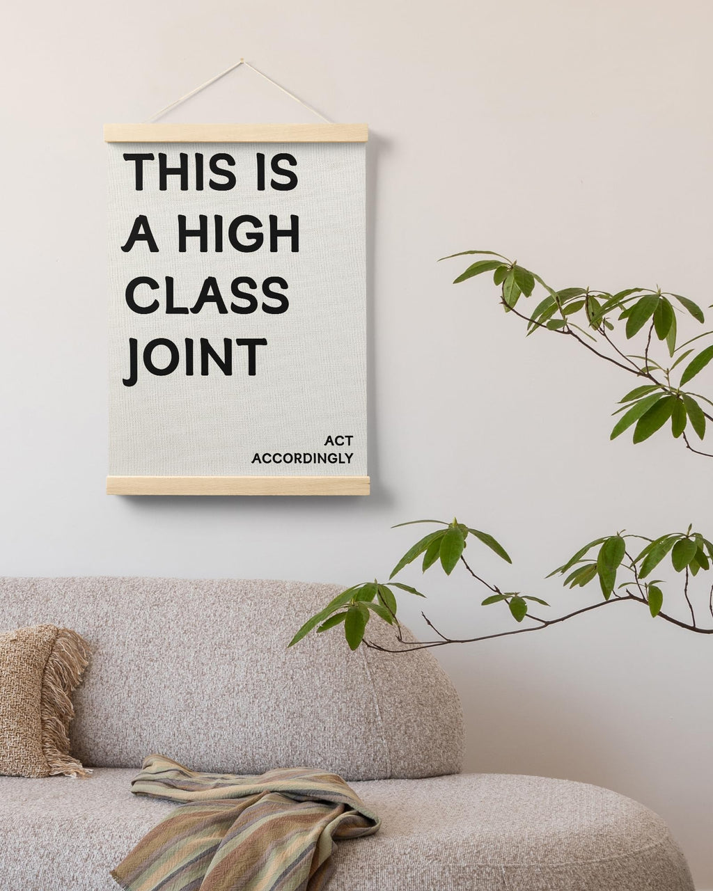 Trendy Preppy Poster Hanger Frame, Aesthetic Wall Art Decor