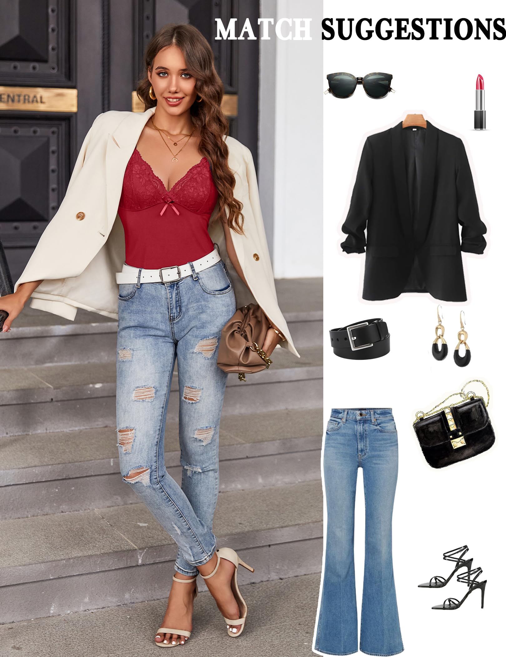 Sexy Tank Tops Cami Y2K Bralette Spaghetti Strap Slim Undershirts