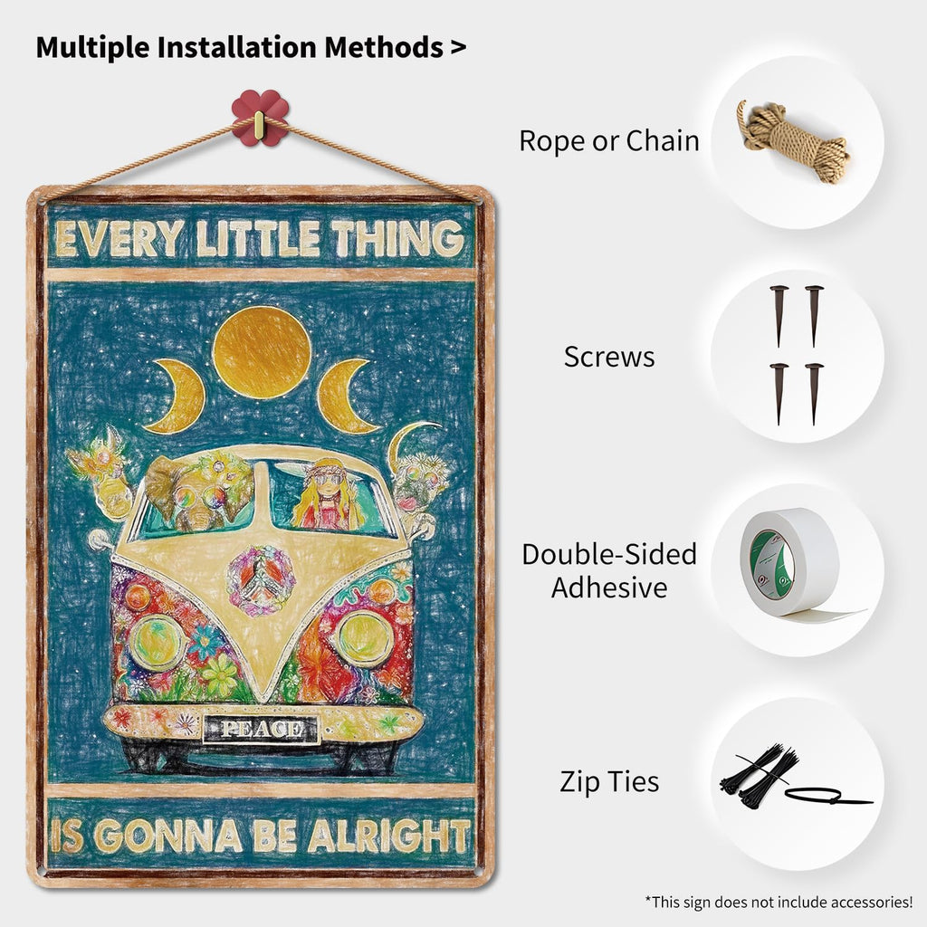 Room Decor Aesthetic A Few Daily Affirmations Motivational Wall Art, 8X12 Inches