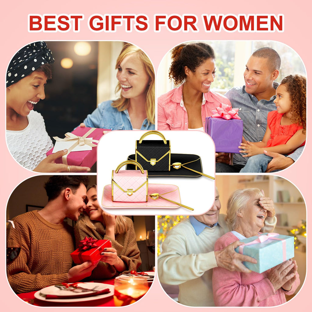 Set Coffee Mug Elegant Handbag Shaped Cup Modern Ceramic Purse Mug with Spoon and Saucer, 10oz Cute Creative Tea Cup