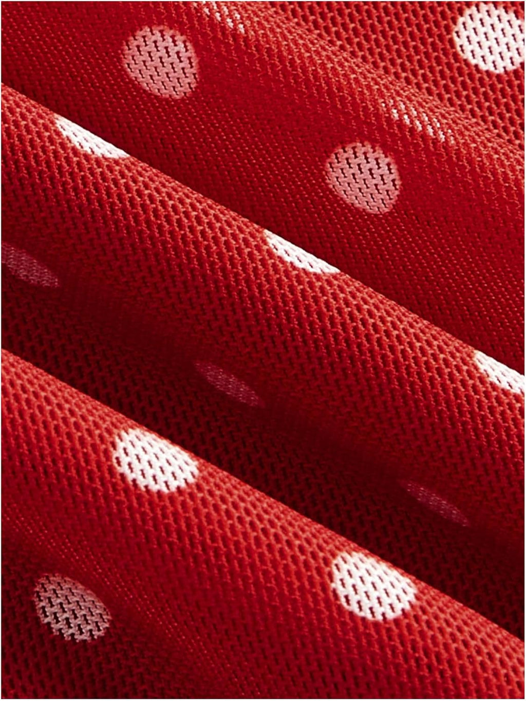 Women's Polka Dots Cami Tops Coquette Mesh Lace Trim V Neck Ruffle Hem Camisole Spaghetti Strap Y2k Tops