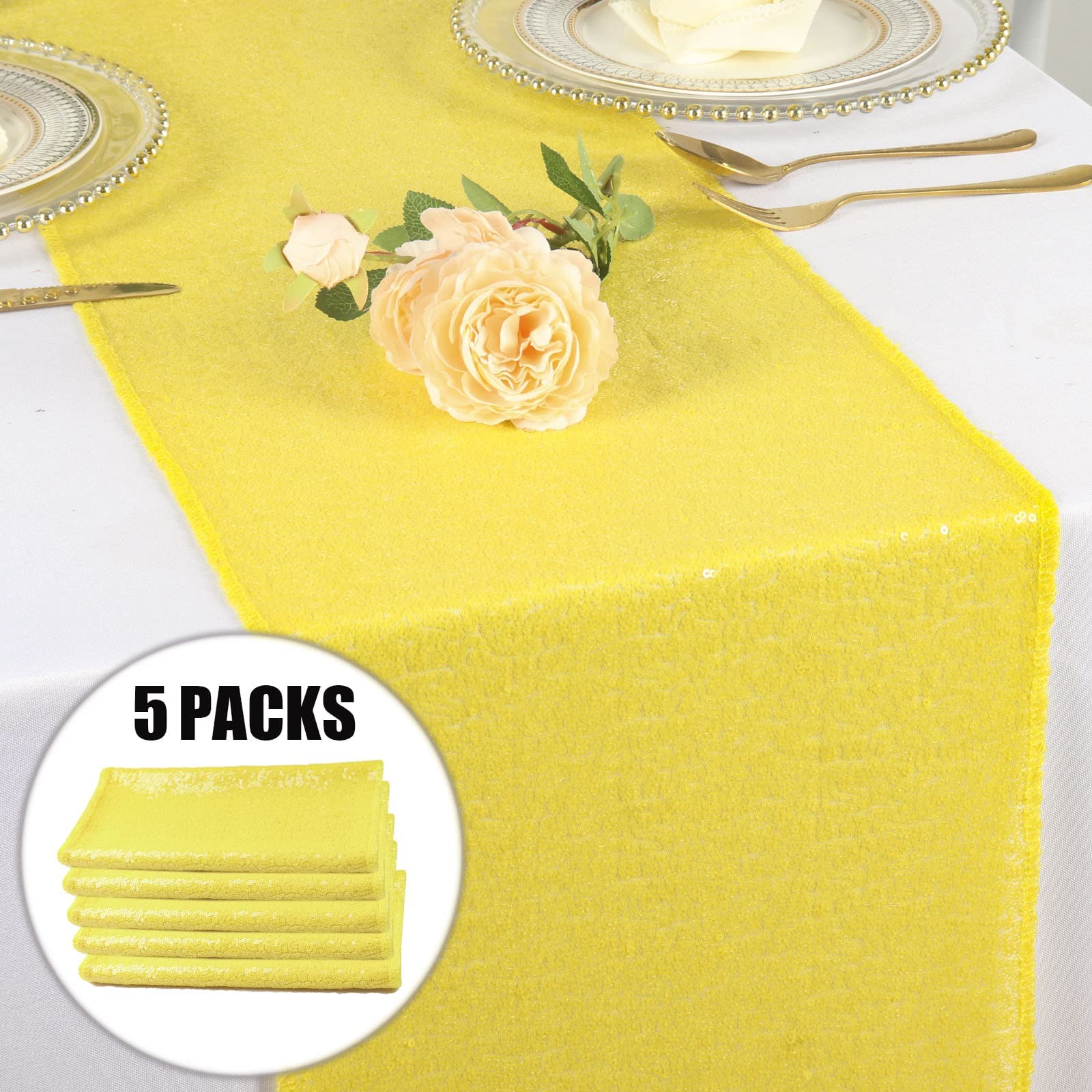 Sequin Table Runner