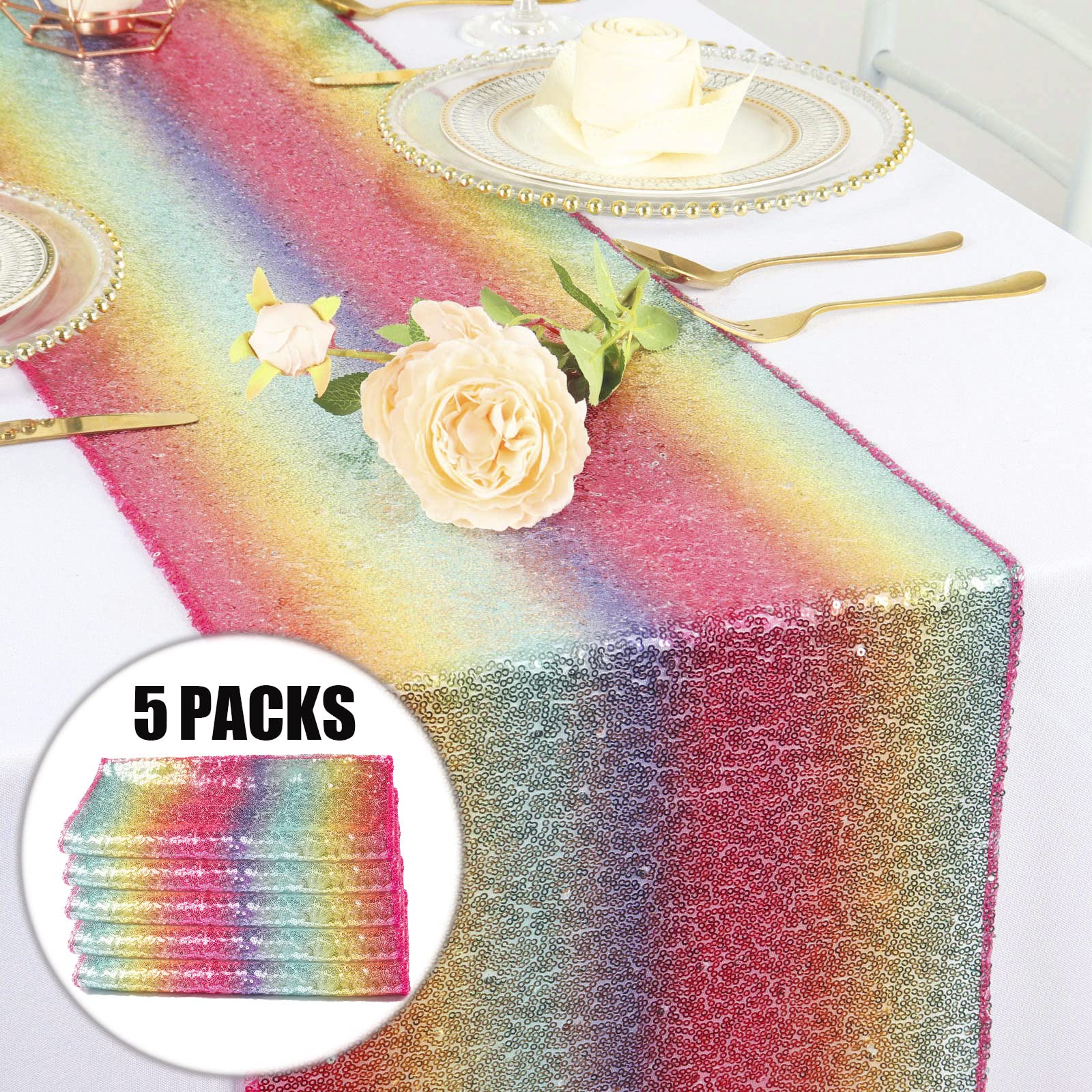 Sequin Table Runner