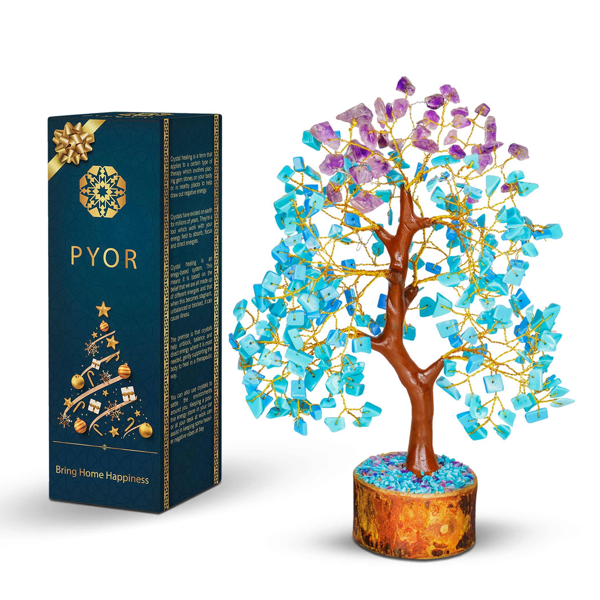 Rose Quartz Crystals Good Luck Money Tree