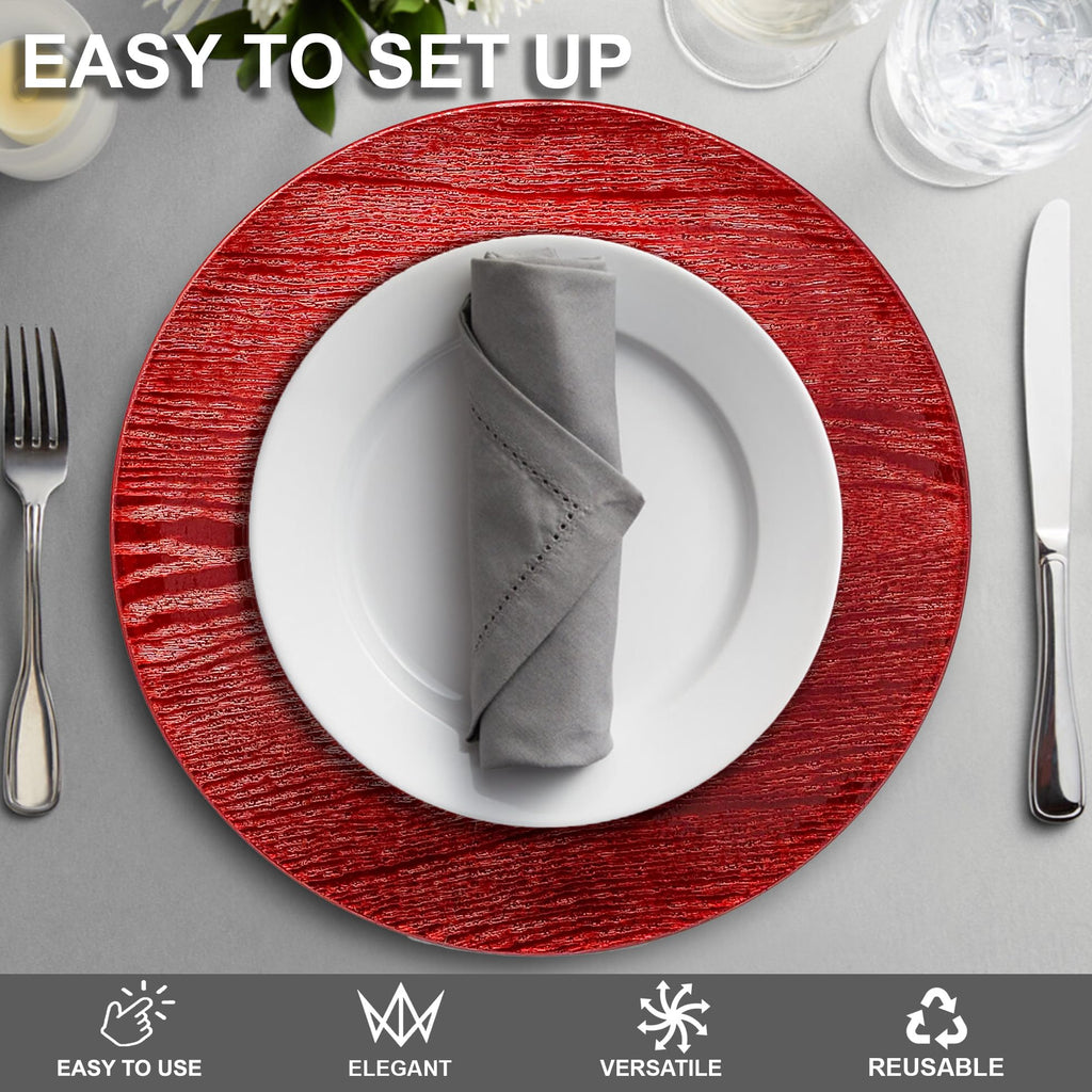 Heavy Quality Round Charger Plates