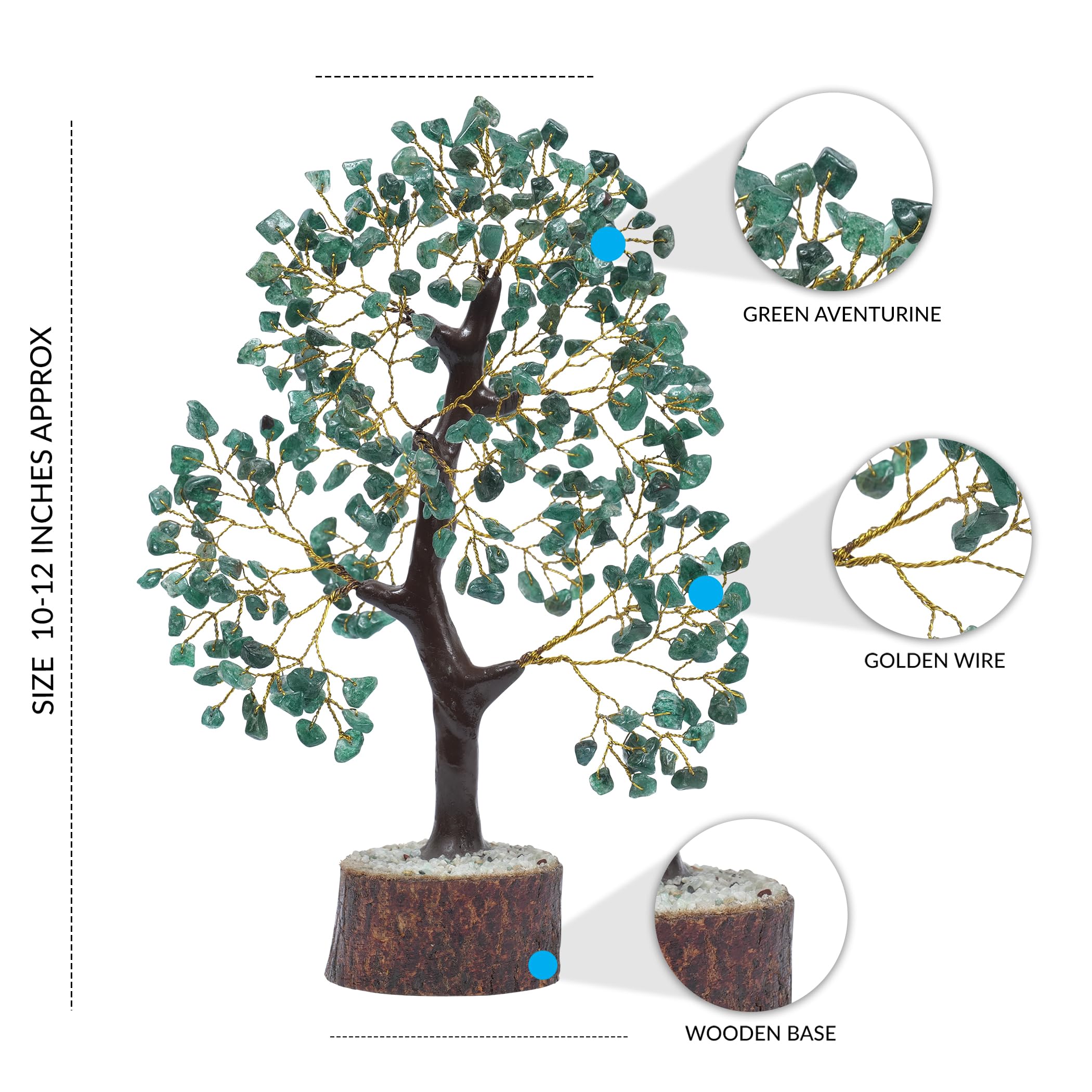 Rose Quartz Crystals Good Luck Money Tree