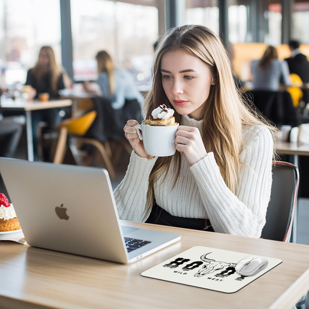 Coquette Mouse Pad, 9.5x8 Inches