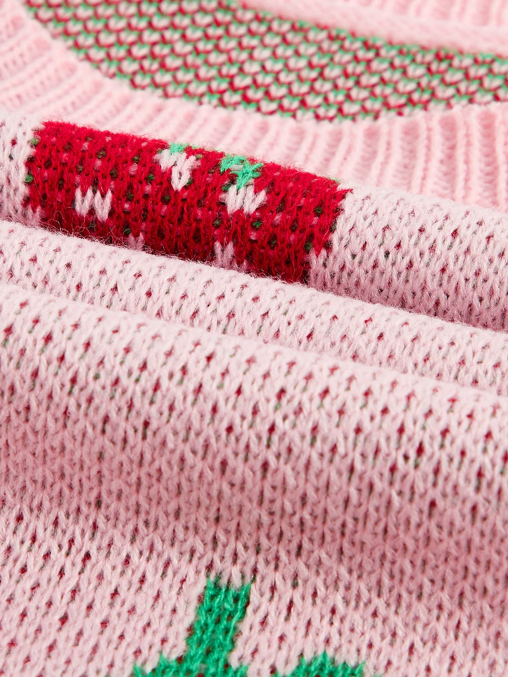 Women's Sleeveless Round Neck Cute Strawberry Sweater Vest Crop Shirt Top