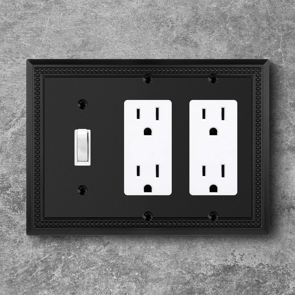Pearls Heavy Duty Switch Plate/Wall Plate/Outlet Cover