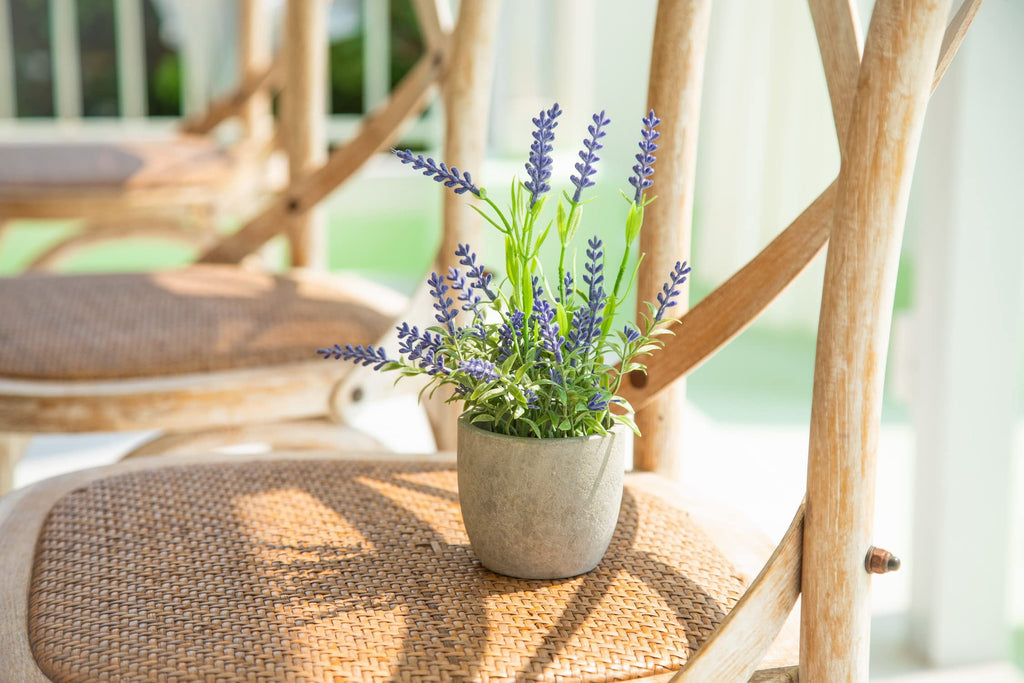 Fake Flowers in Vase