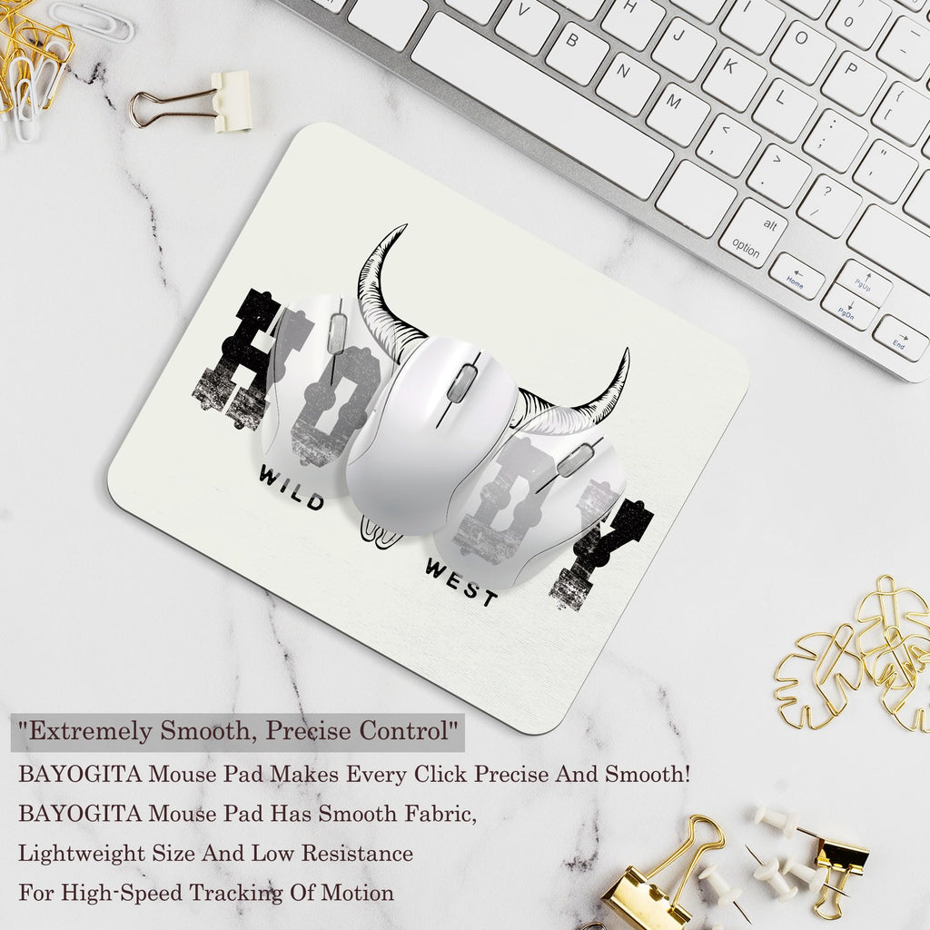 Coquette Mouse Pad, 9.5x8 Inches