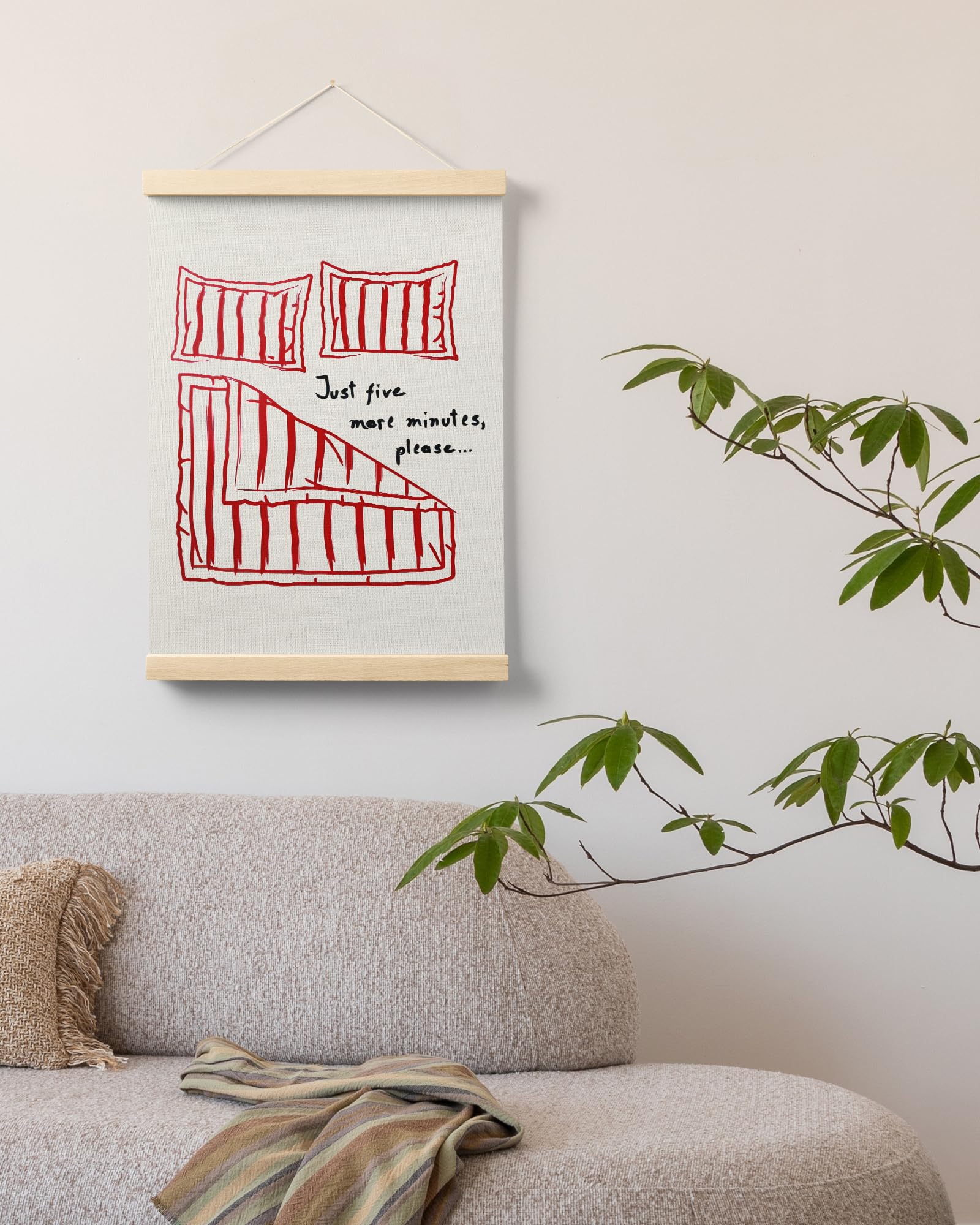 Trendy Preppy Poster Hanger Frame, Aesthetic Wall Art Decor