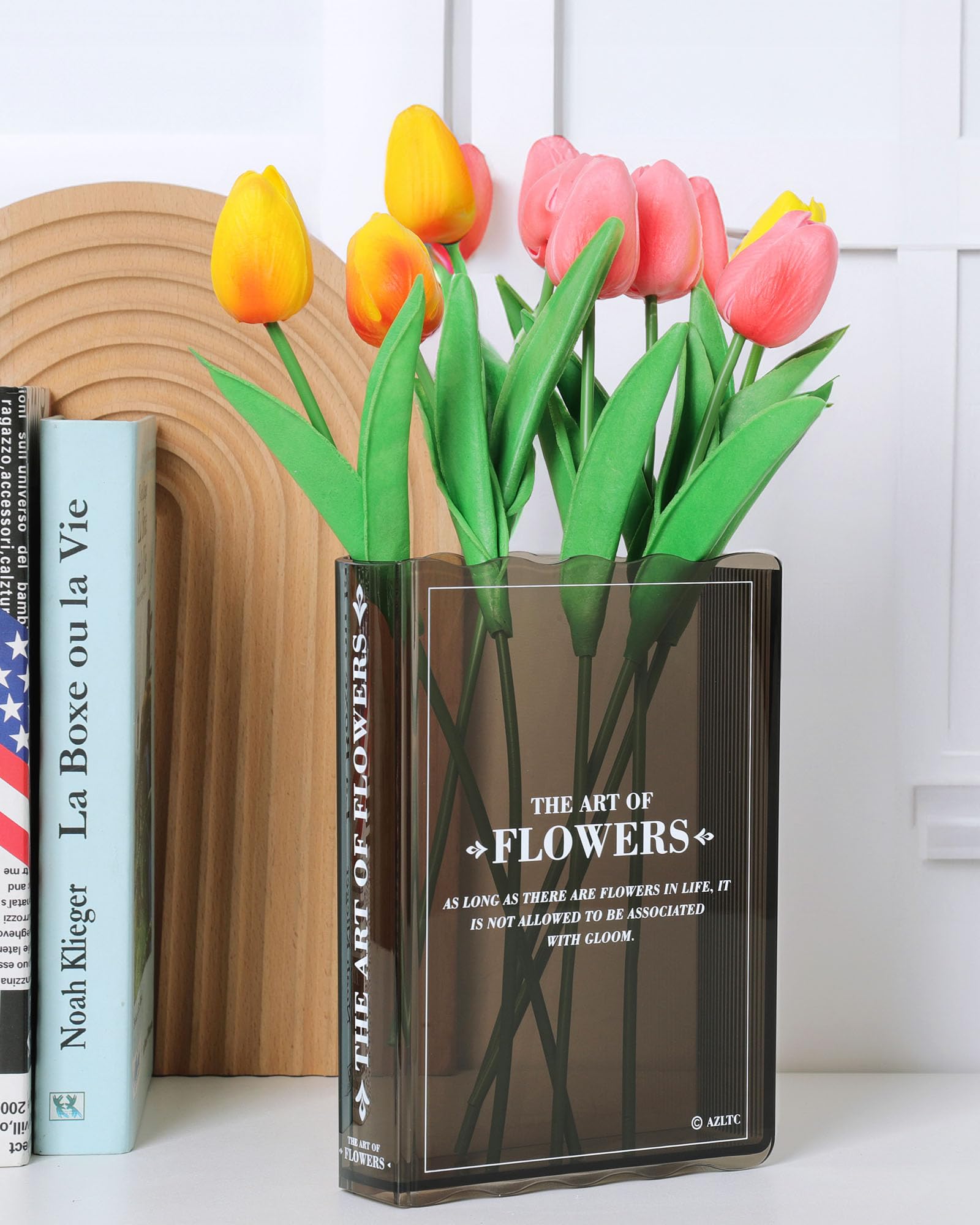New Book-Shaped Flower Vase â€?Aesthetic Decor