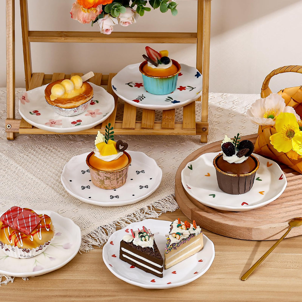 Ceramic Dessert Plates, Cute Creative Dinner Plates Design
