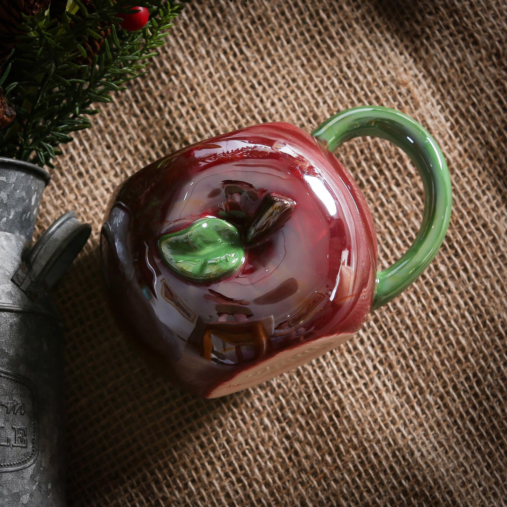 Ceramic Creative Porcelain Fruit Cup with Handle