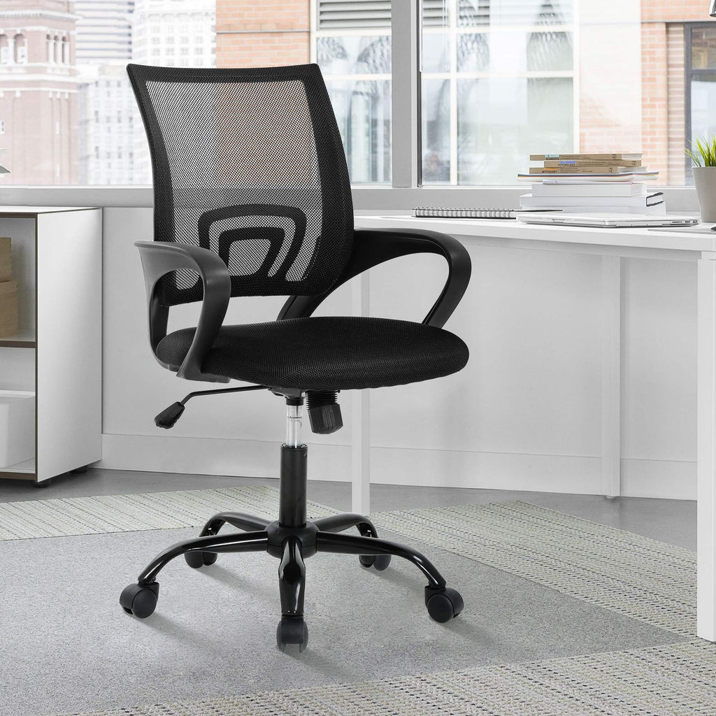 Comfortable Adjustable Mesh Office Chair with Lumbar Support
