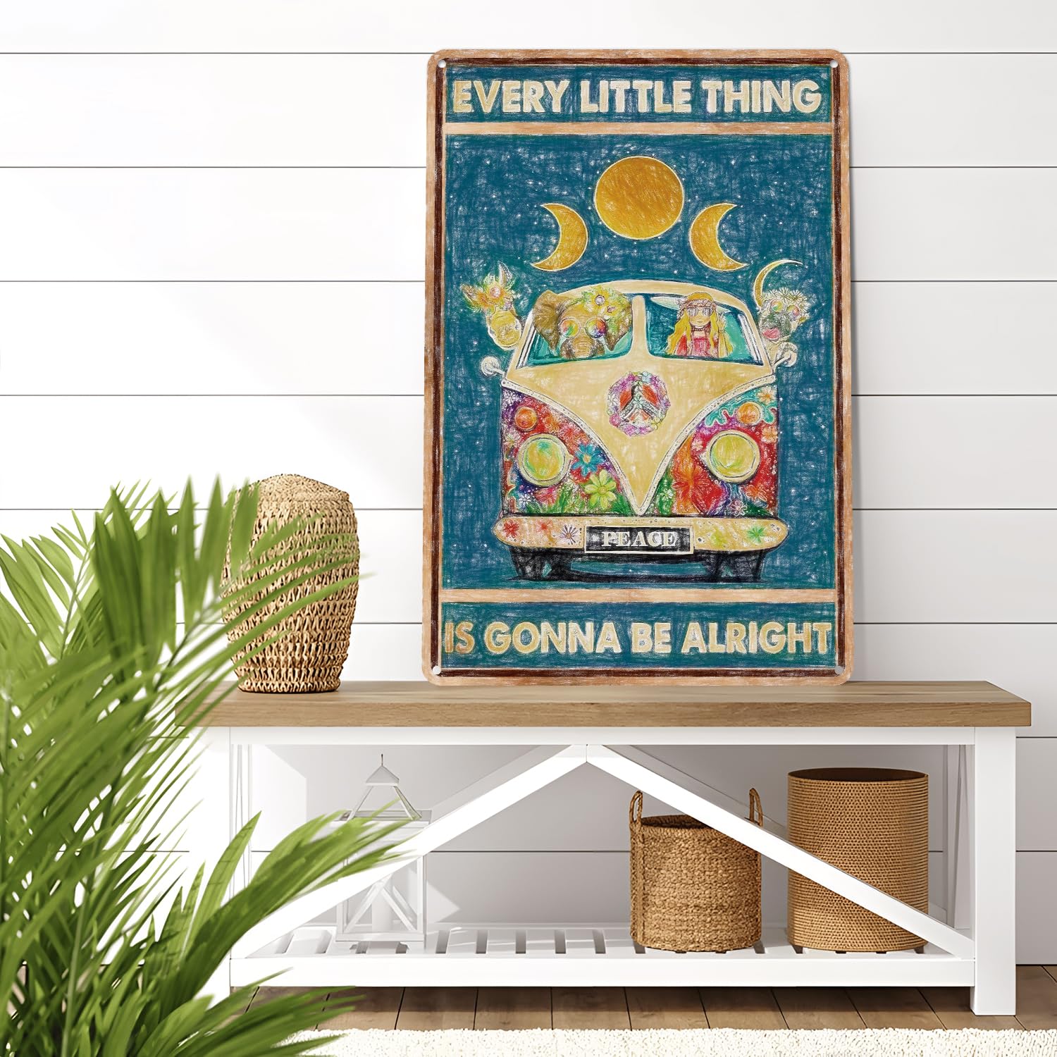 Room Decor Aesthetic A Few Daily Affirmations Motivational Wall Art, 8X12 Inches