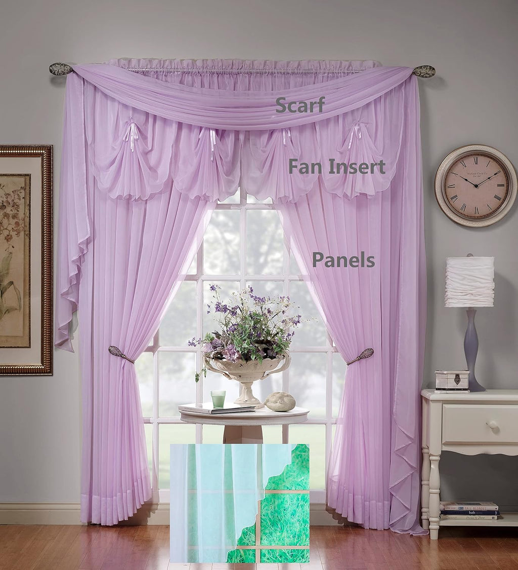 Voile Sheer Panel