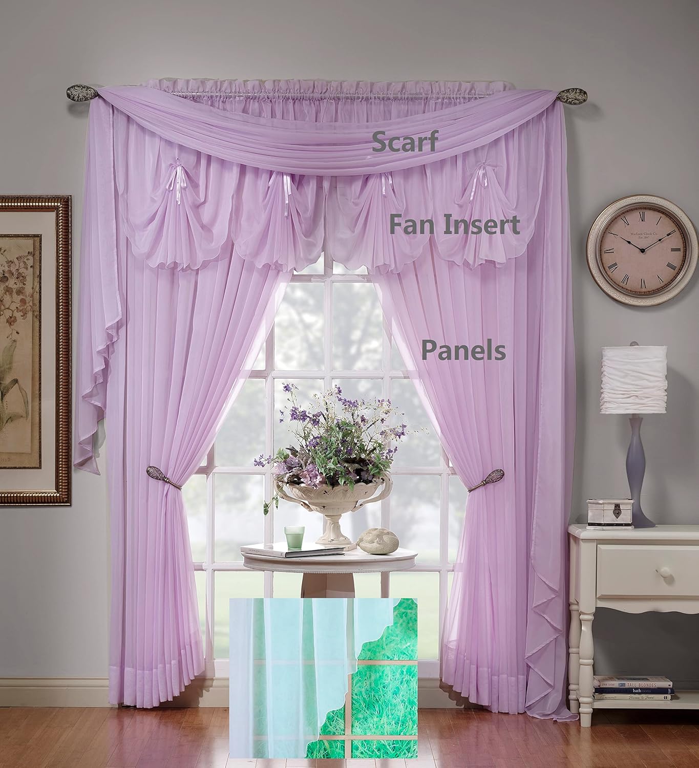 Voile Sheer Panel