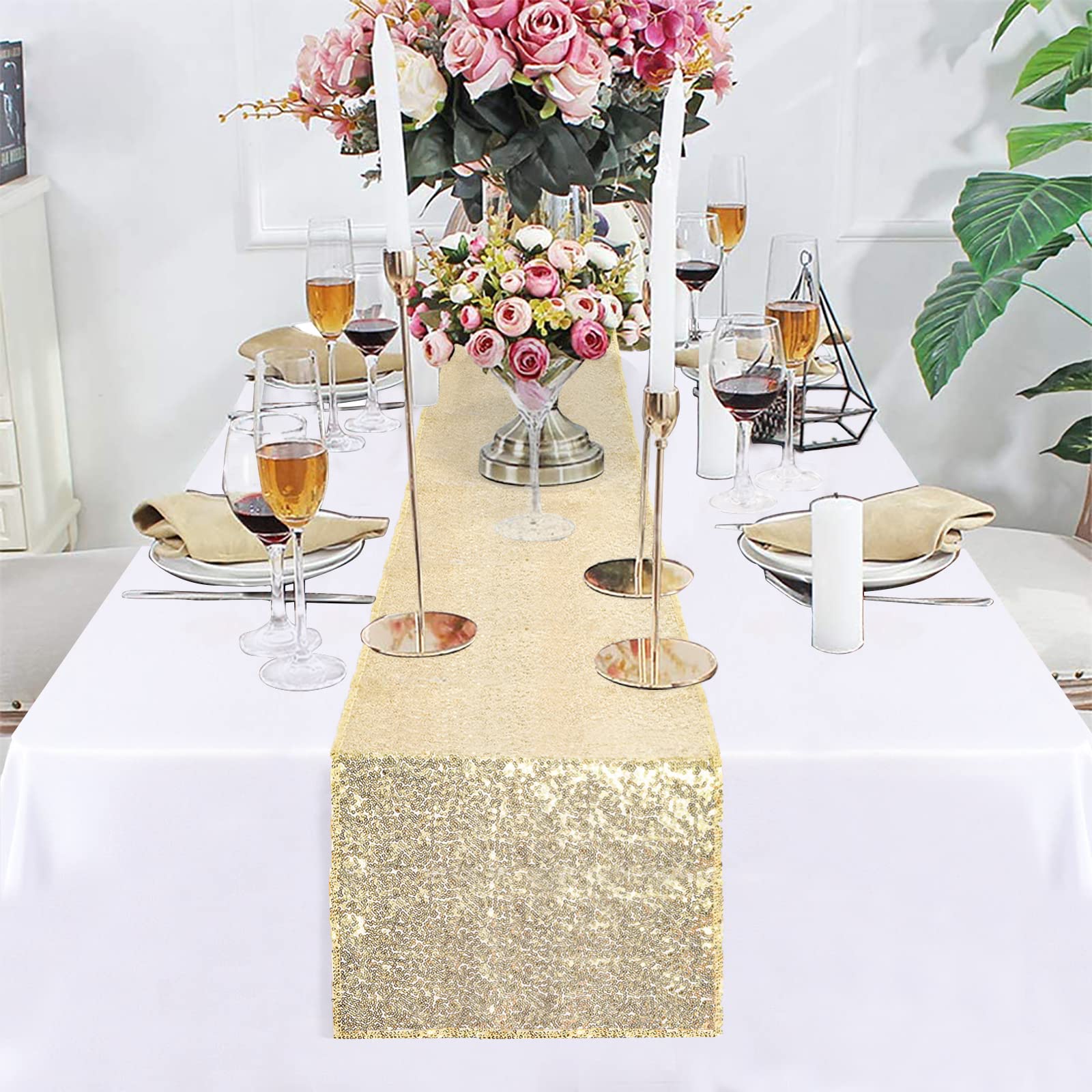 Sequin Table Runner