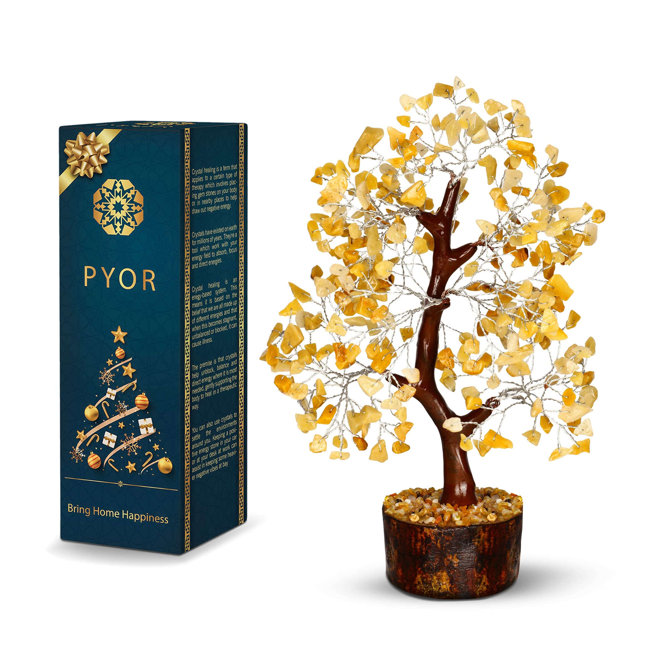 Rose Quartz Crystals Good Luck Money Tree