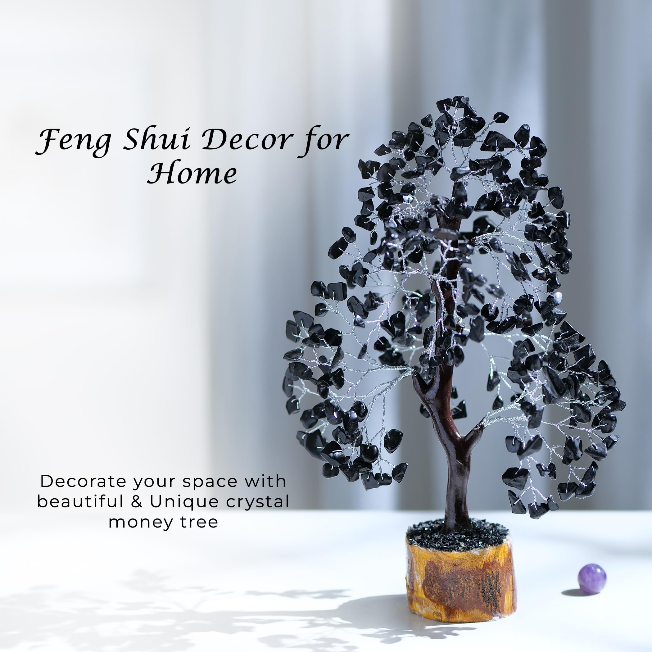 Rose Quartz Crystals Good Luck Money Tree