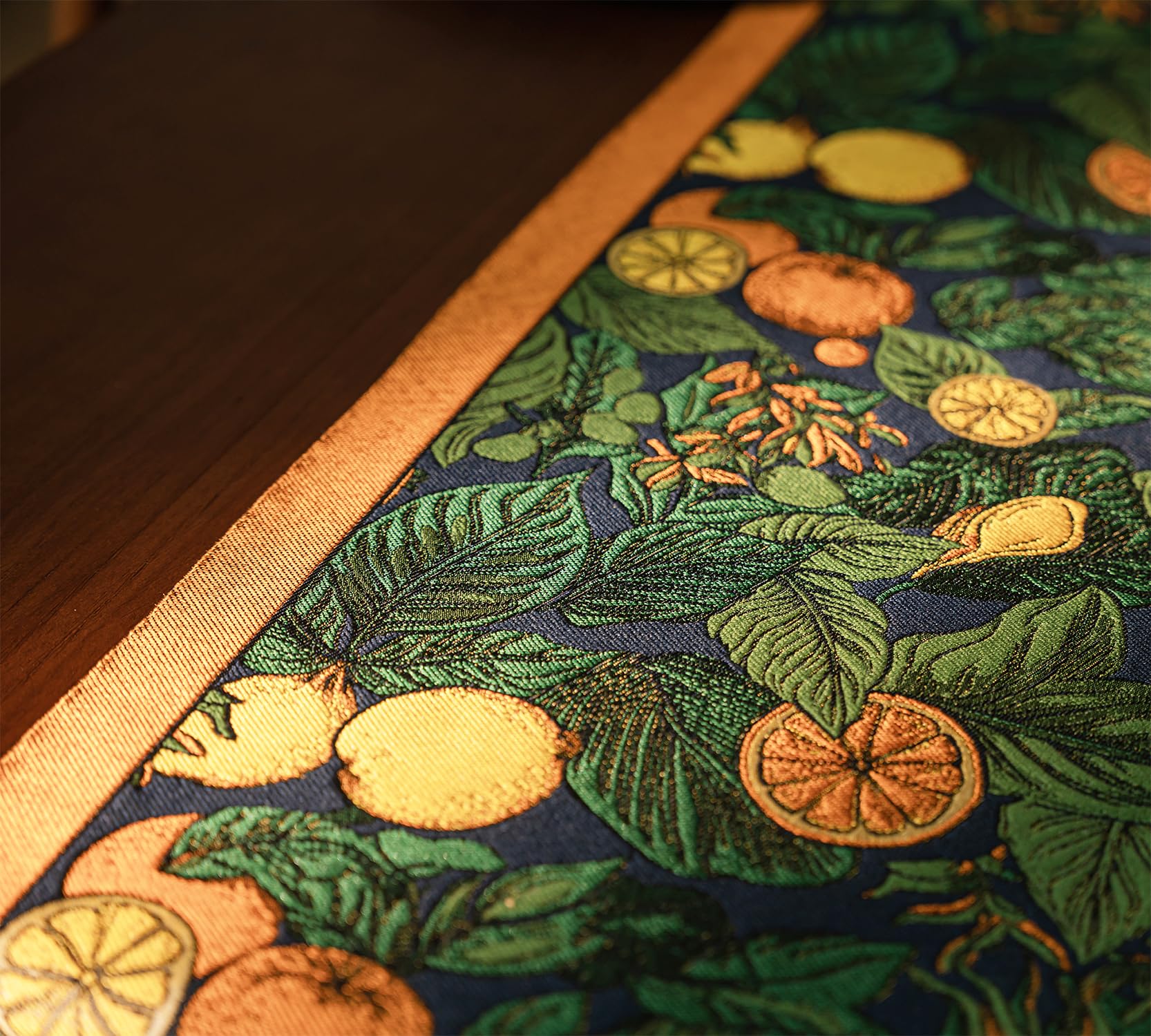 Retro-Luxury Tassels Table Runner Series for Kitchen Dining Table