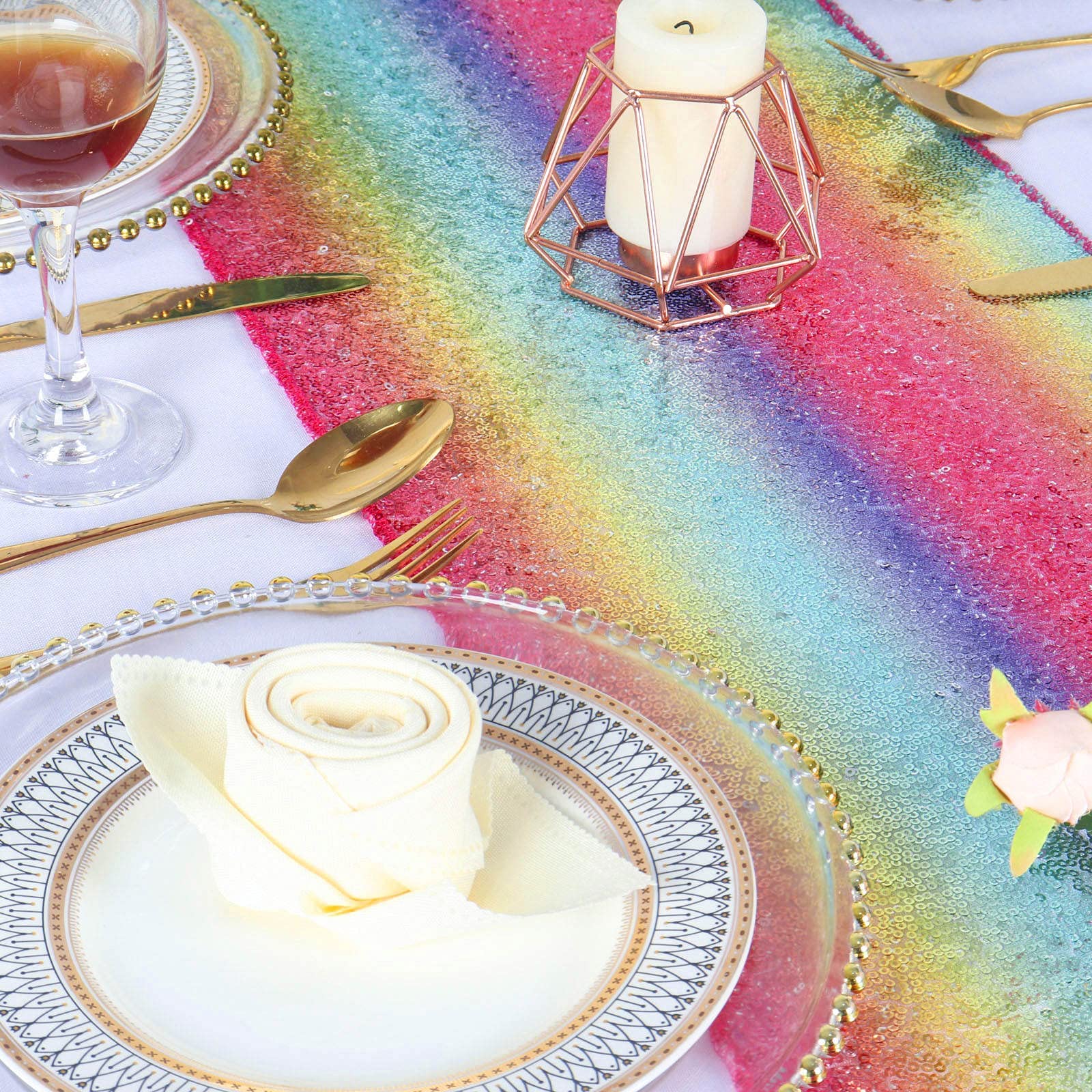 Sequin Table Runner