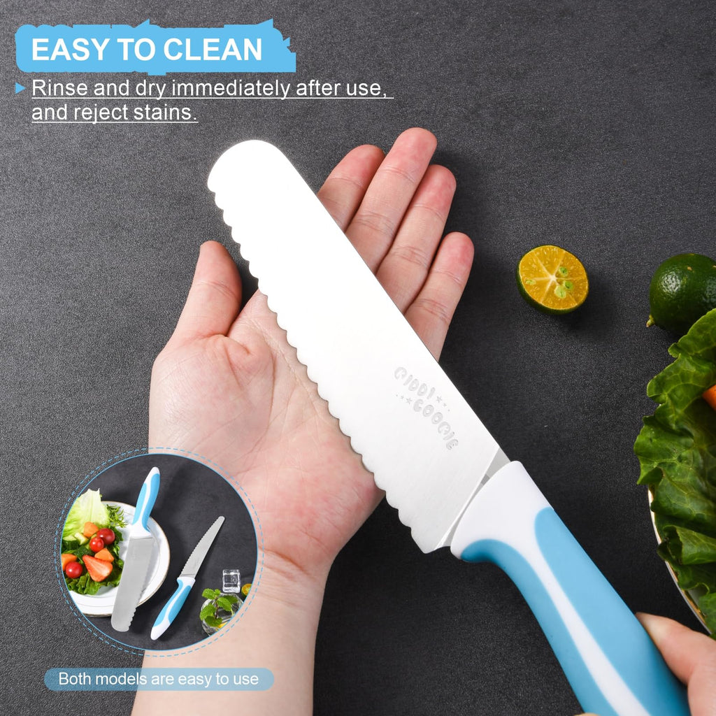 New 5" Serrated Bread Knife - Stainless Steel Tomato & Lettuce Knife