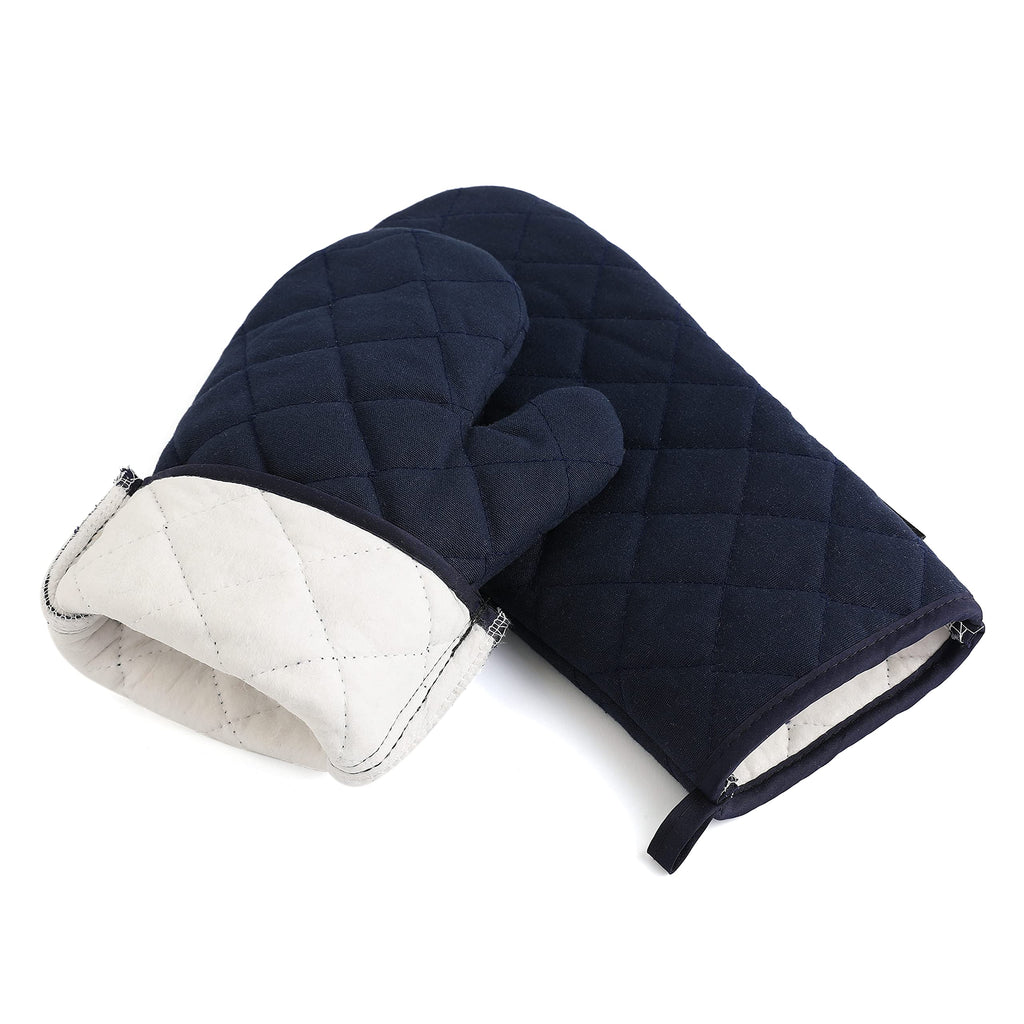 Oven Mitts and Pot Holders 4 pcs Set,High Heat Resistant 500 Degree Extra Thicken