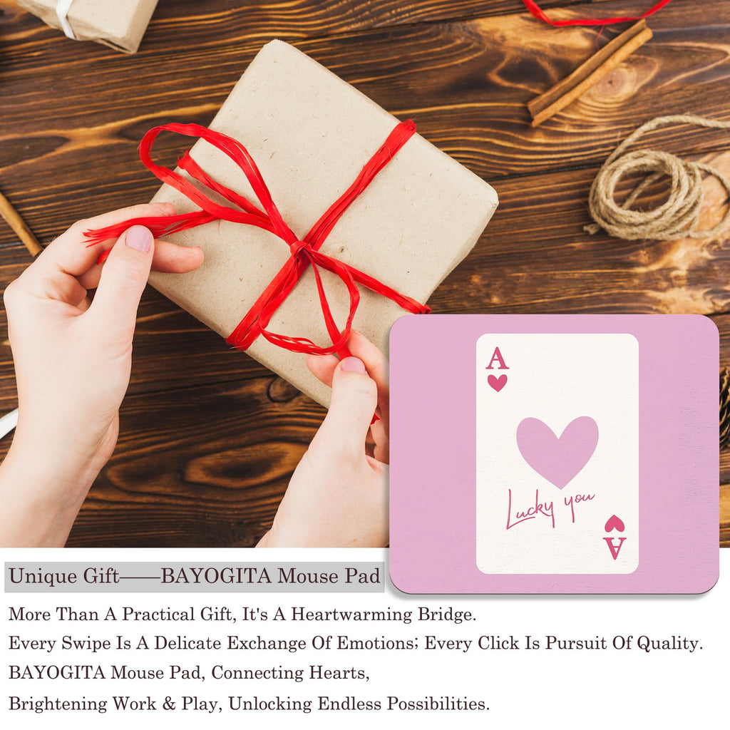 Coquette Mouse Pad, 9.5x8 Inches