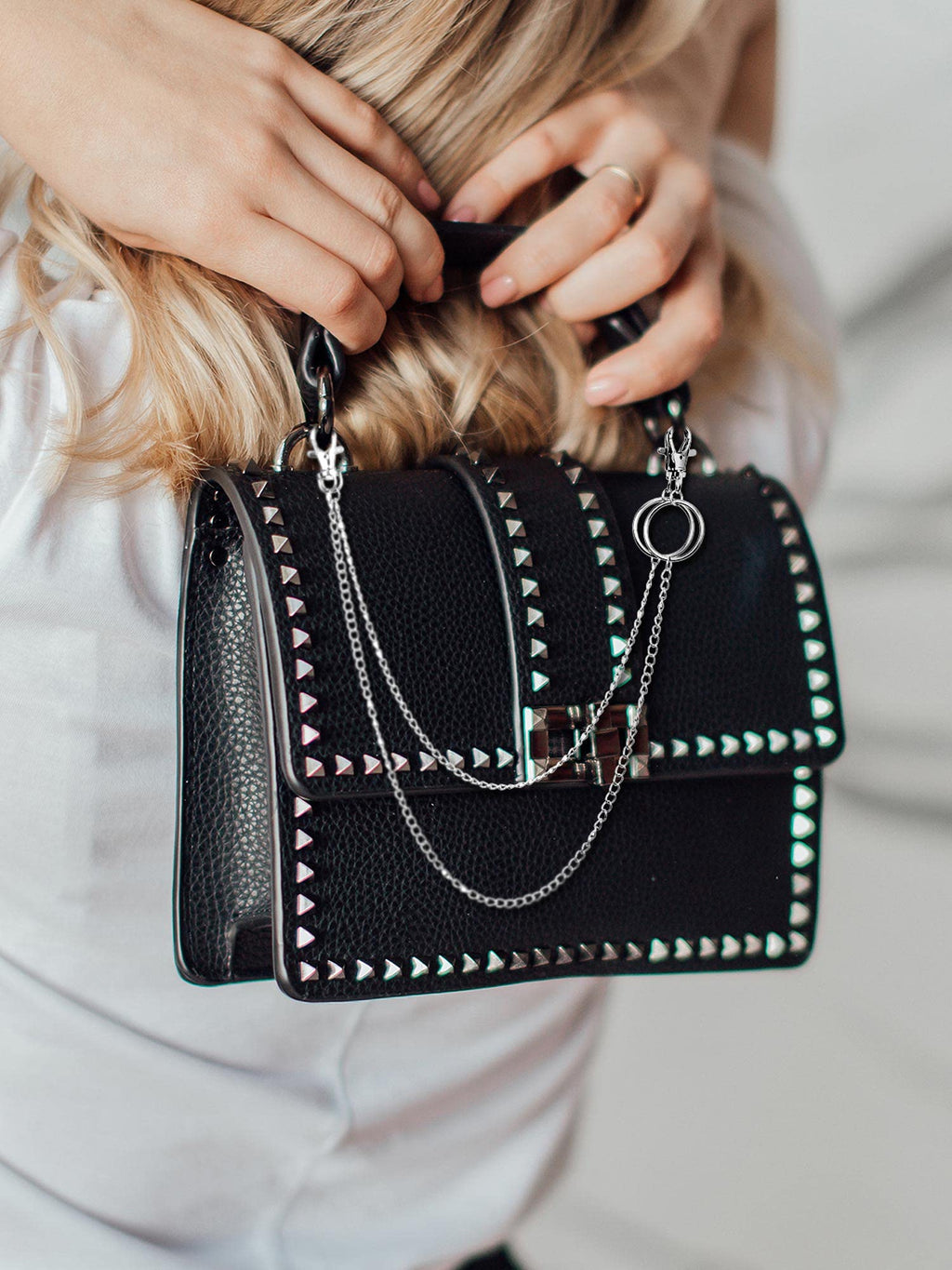 Multi-Layer Chain Belt â€?5-Piece Hip Hop Metal Wallet Chains for Jeans & Pants