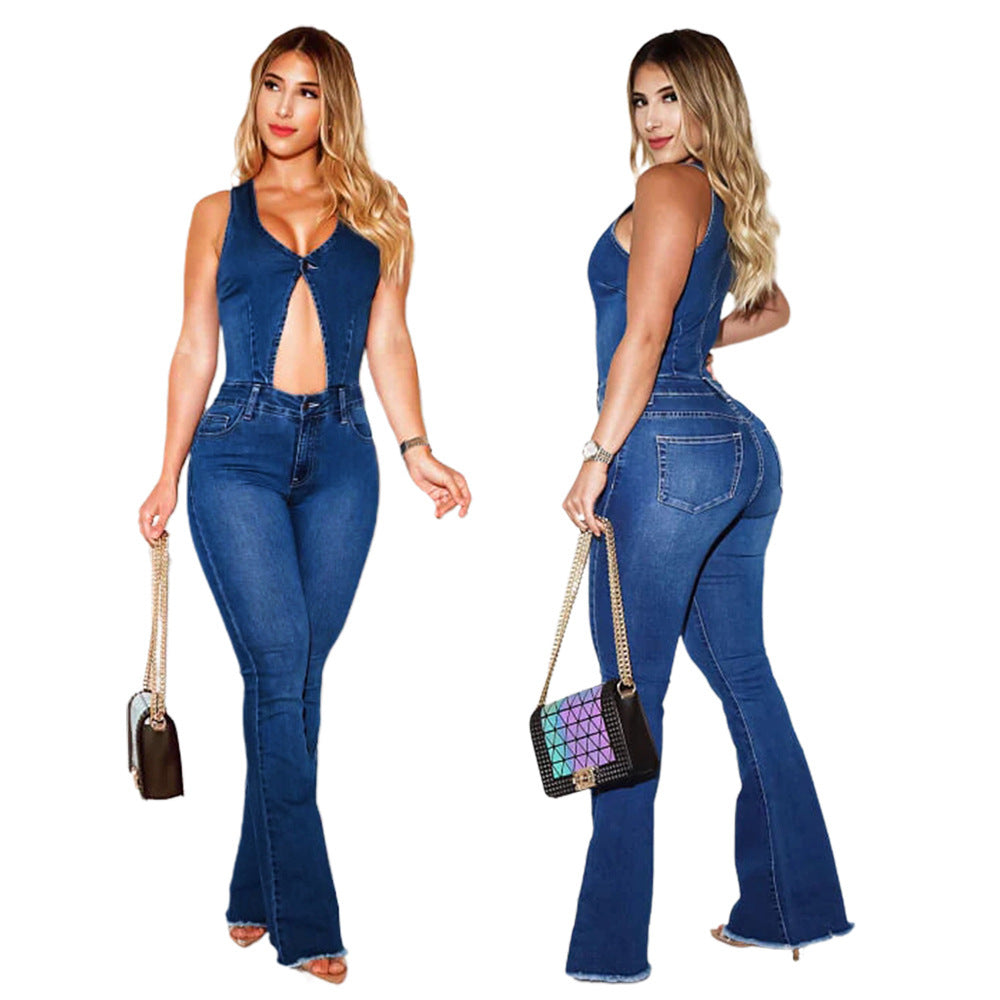Slim Fit Slimming Jumpsuit
