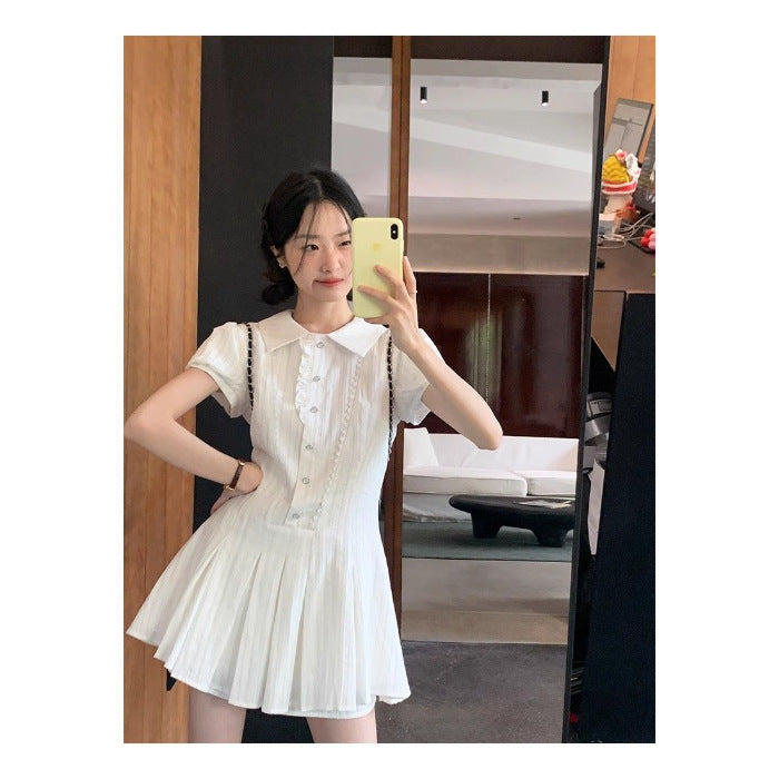 College Style Blouse Dress Women