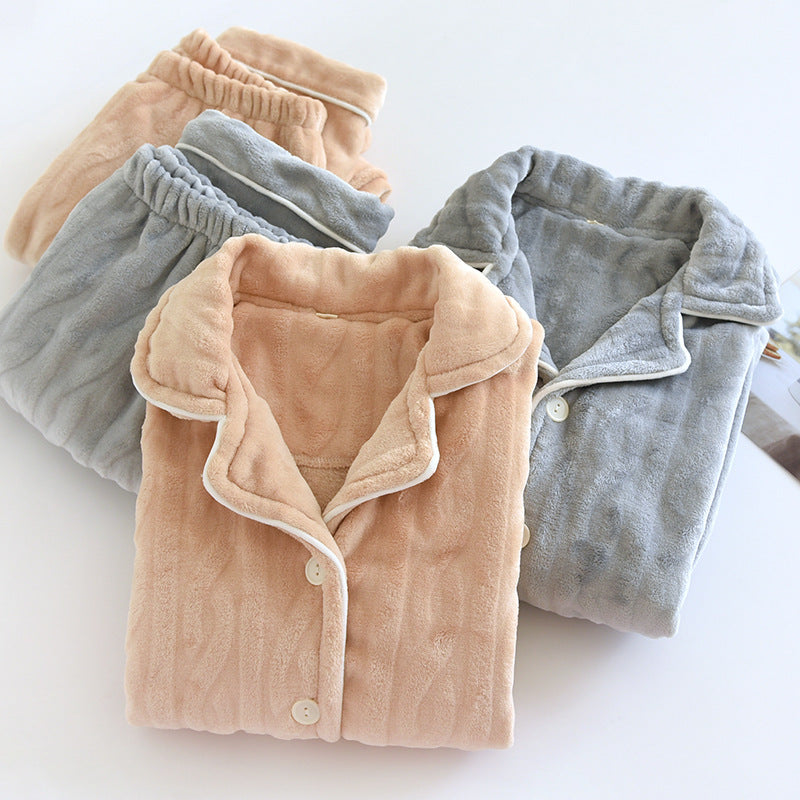 Female Coral Fleece Pajamas