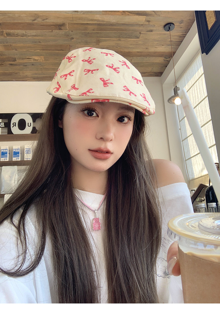 Female Bow Hats Female Summer And Autumn