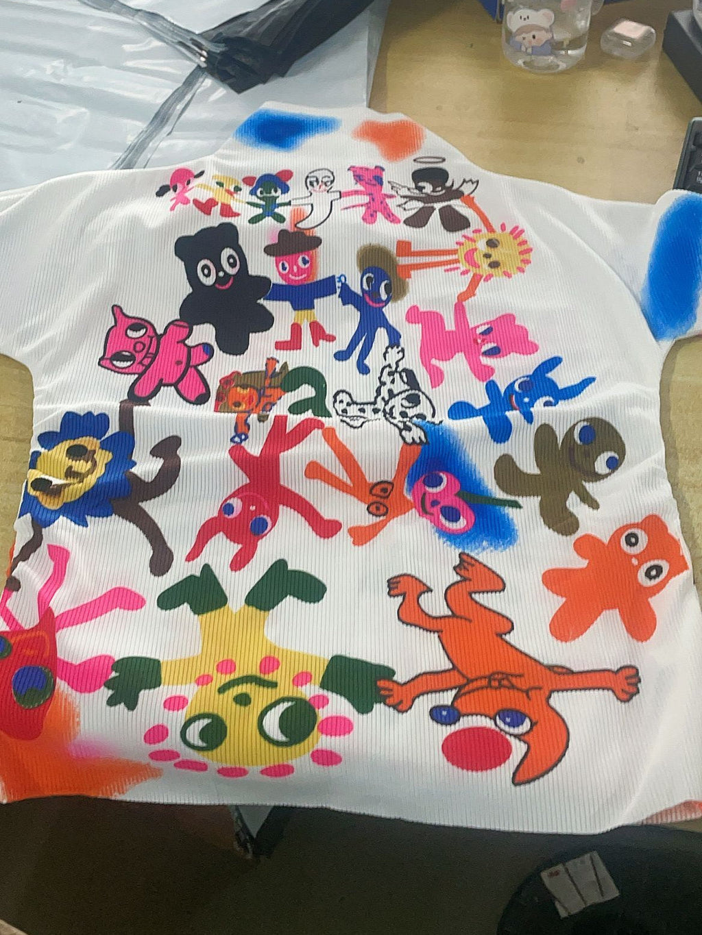 Y2k Aesthetic Cropped Tops Women Short Sleeve