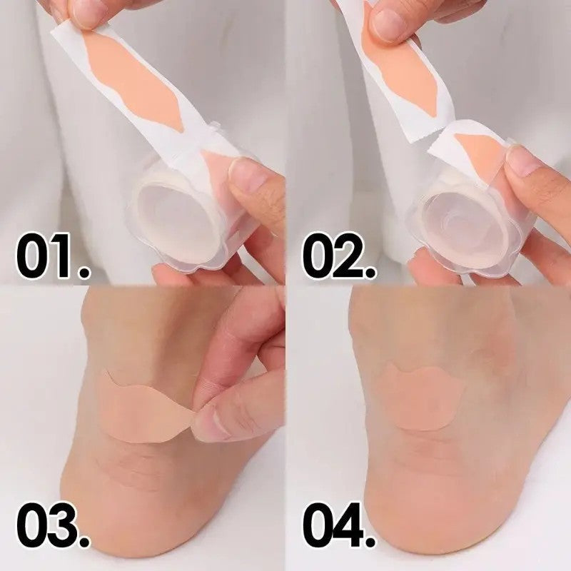 Transparent Invisible Anti-wear Sticker, High Heel Sticker, Shoe Toe Anti-wear Tape, Heel Anti-wear Sticker 30 Pieces